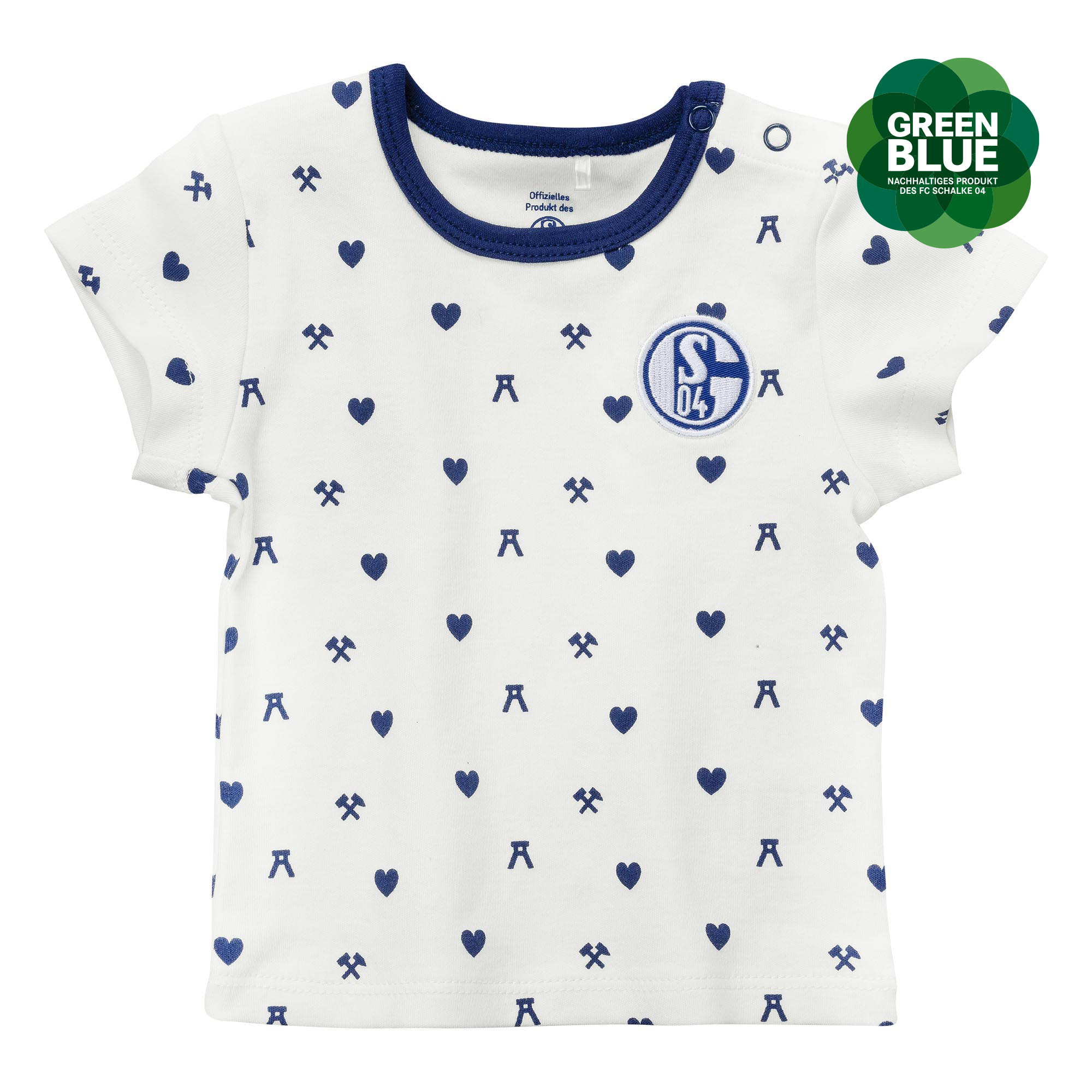 Details for T-Shirt Baby Allover creme