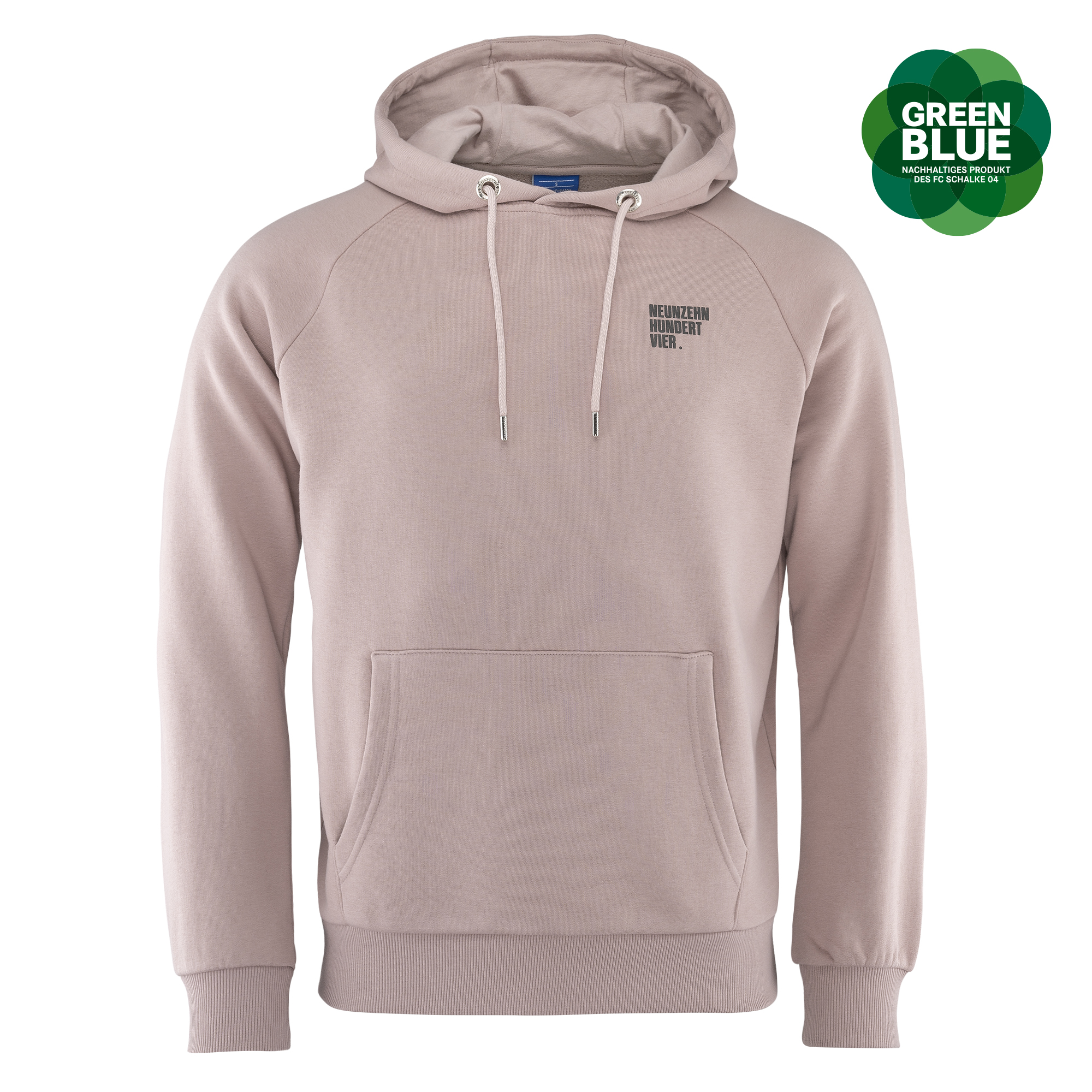 Details for Hooded sweatshirt neunzehnhundertvier pink