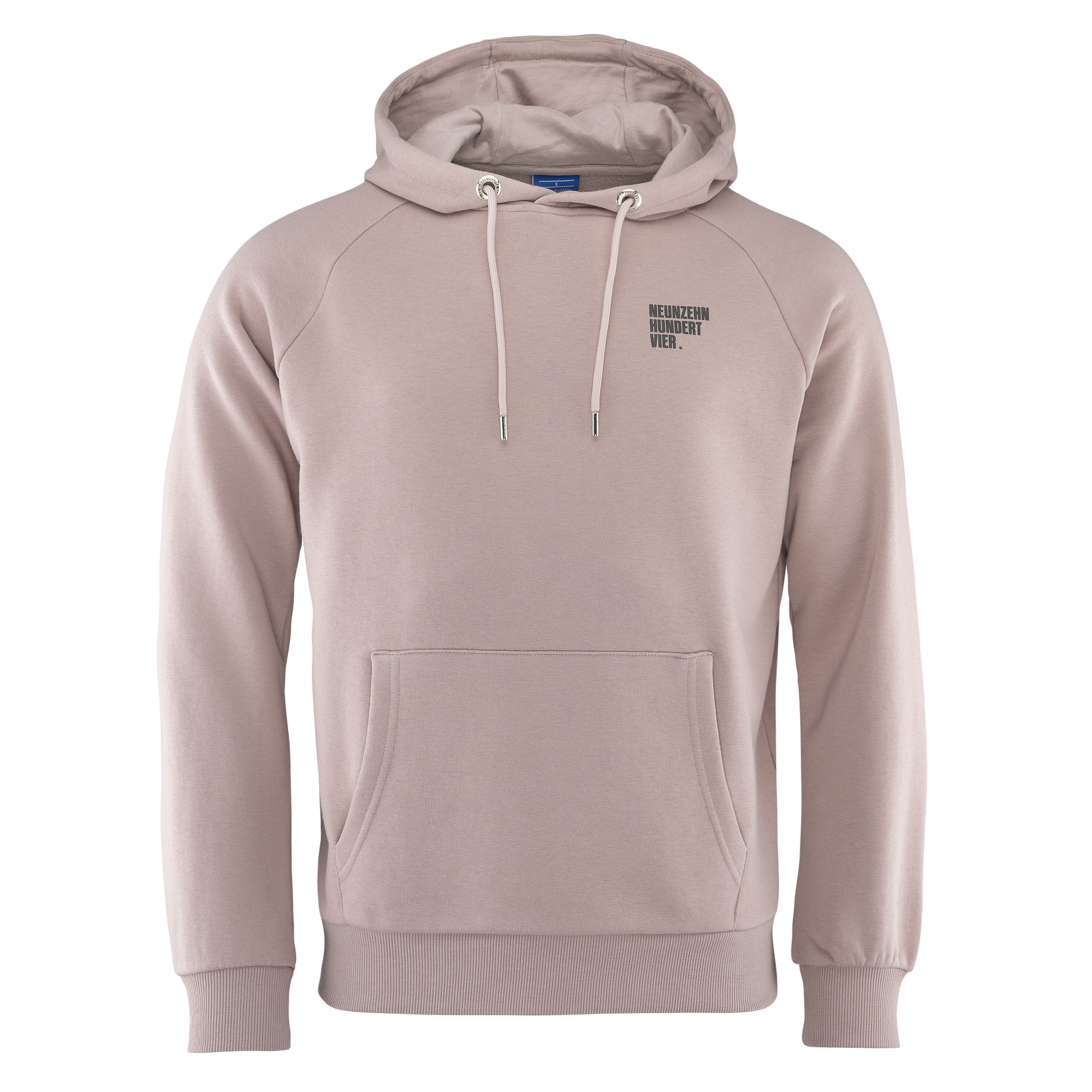 Details für Kapuzen-Sweat neunzehnhundertvier rosa