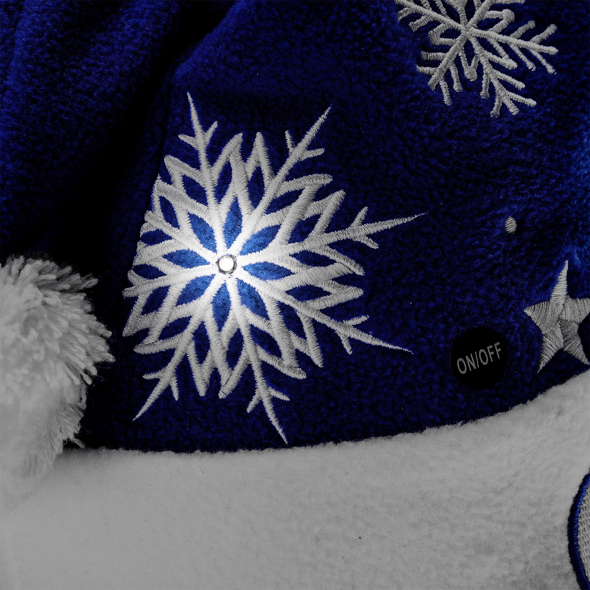 Weihnachtsmütze LED