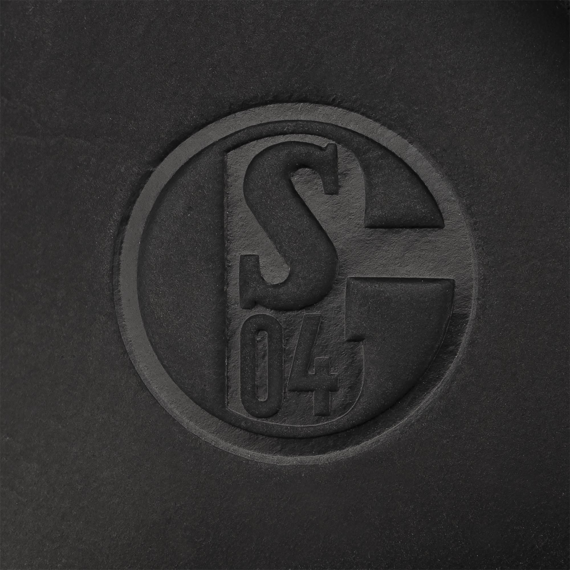 S04-Logo Prägung