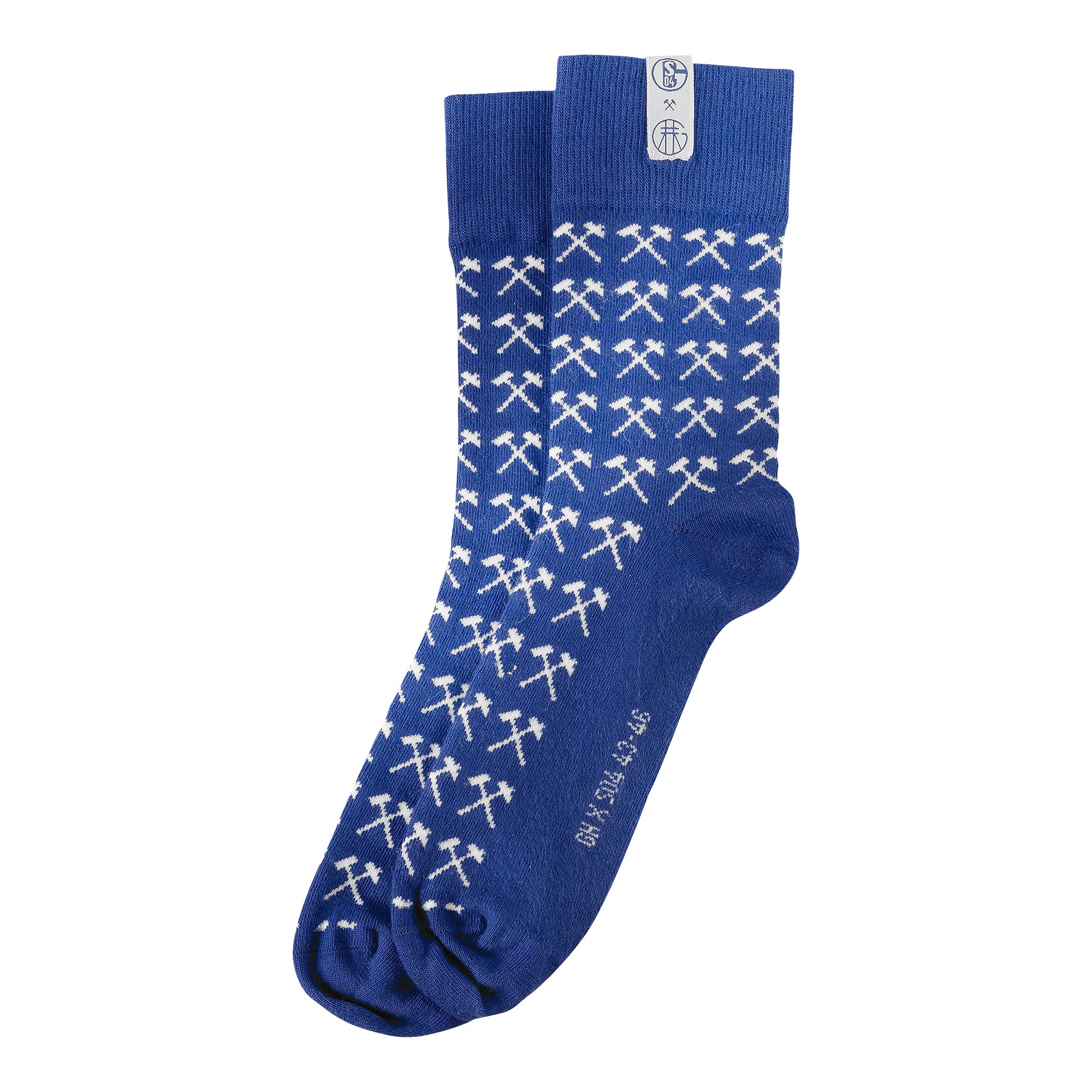 Socken S04 x GH blau