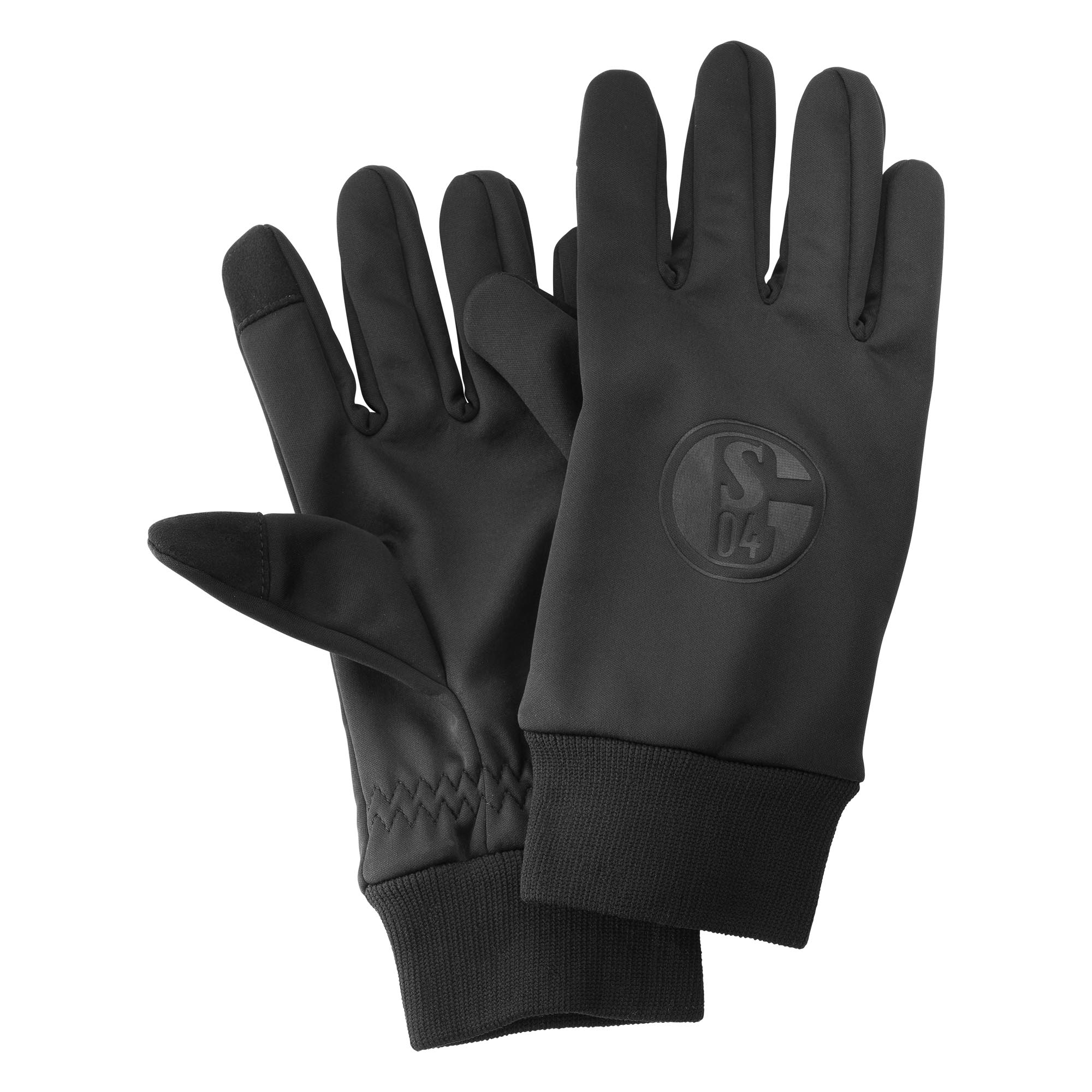 Details für Handschuhe Softshell Logo schwarz