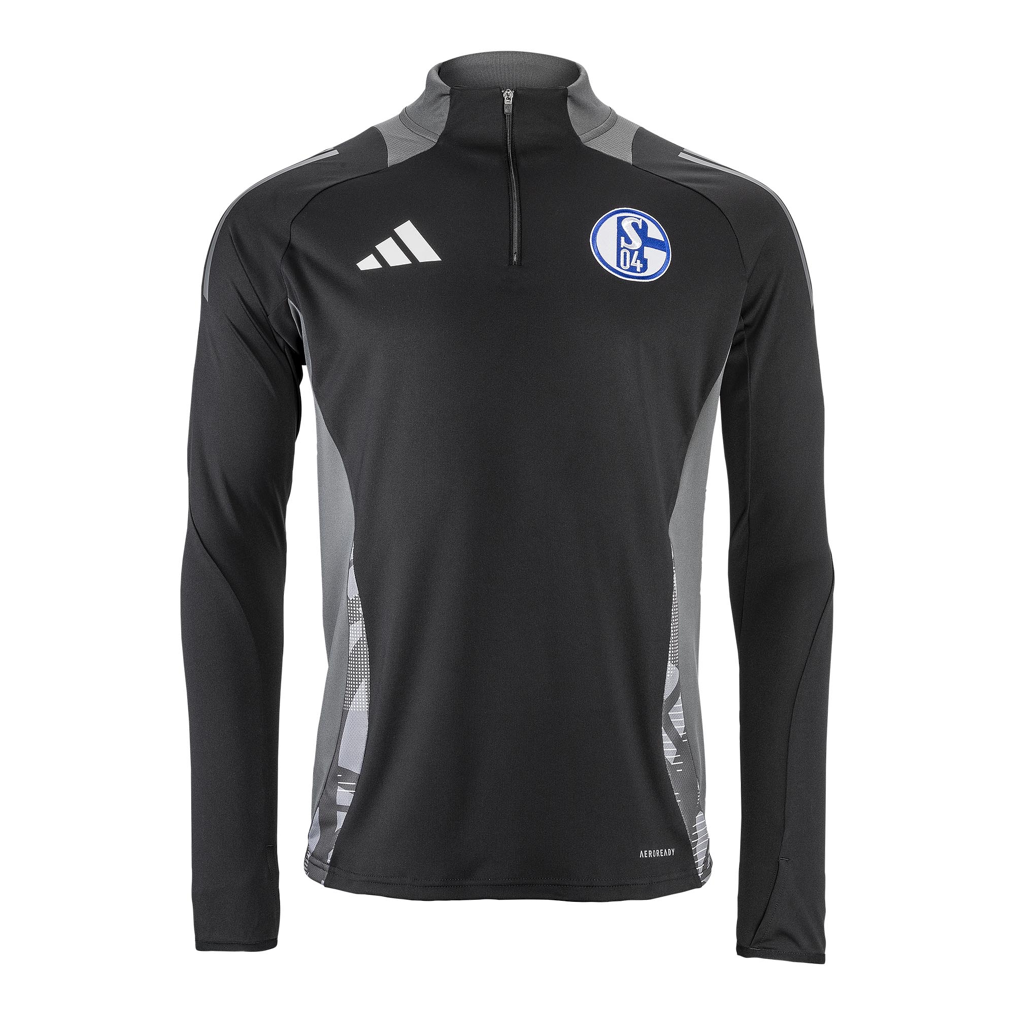 Details für adidas Trainingstop Zip Team schwarz