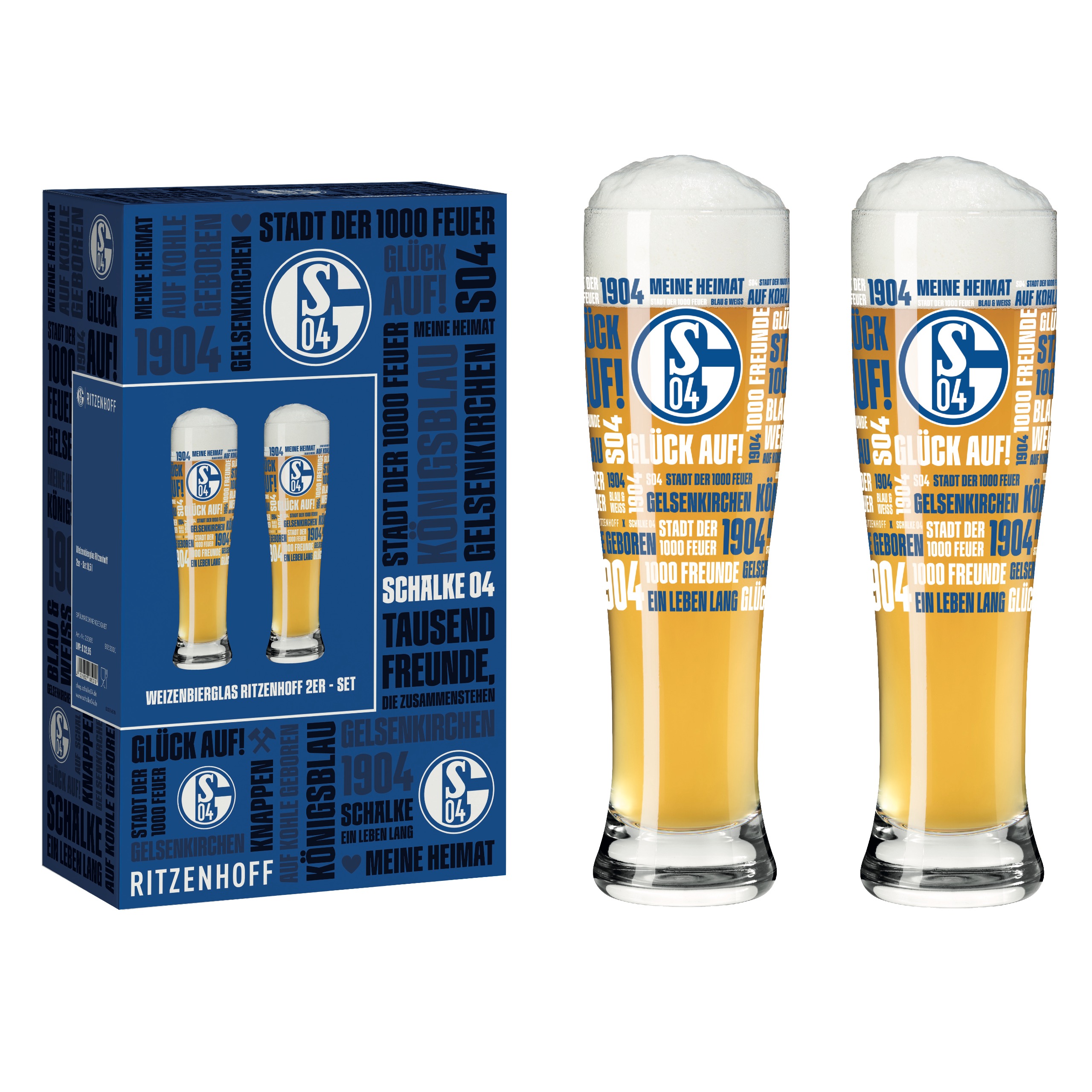 Details für Weizenglas Ritzenhoff 2er-Set 0,5 L