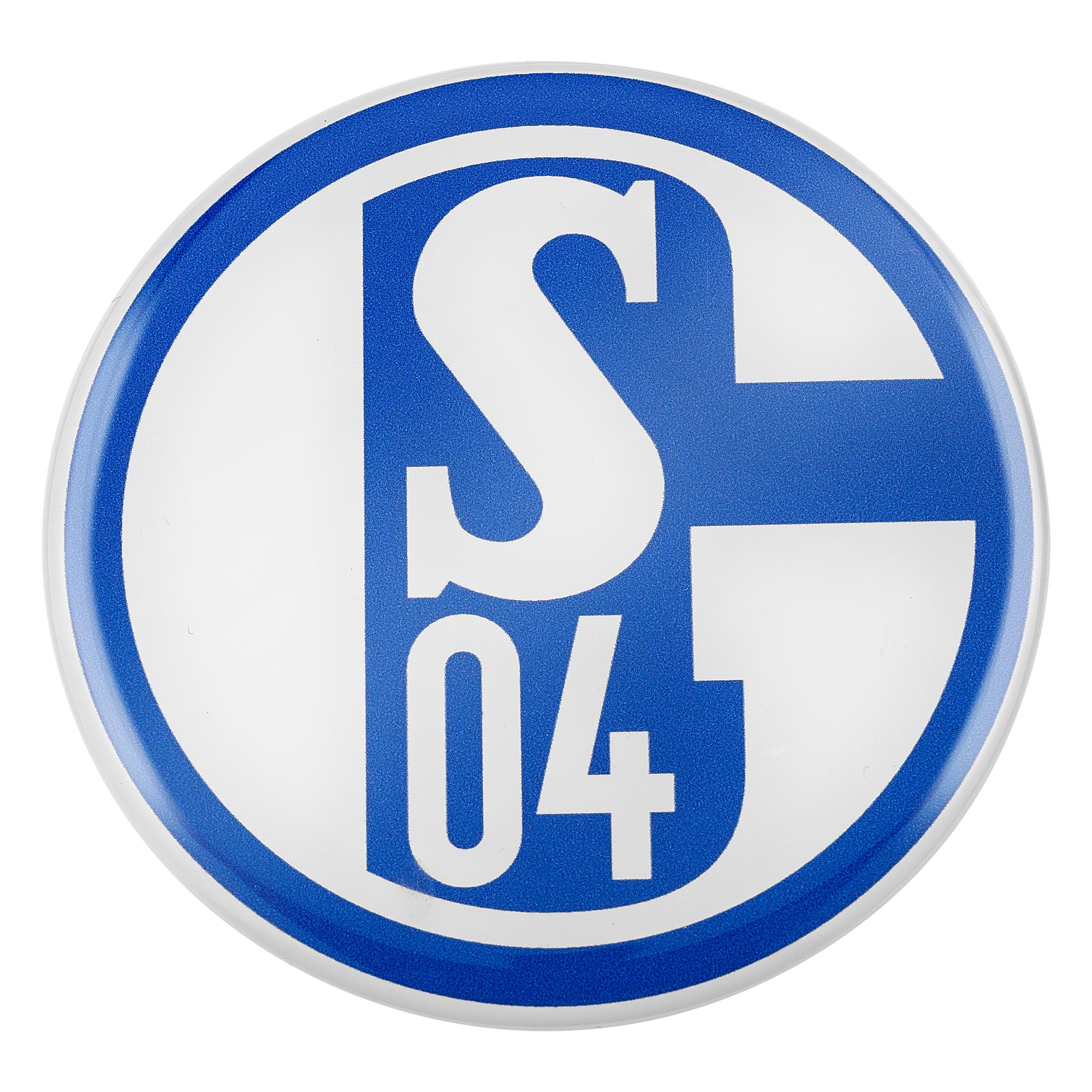 Auto-Aufkleber 3D königsblau