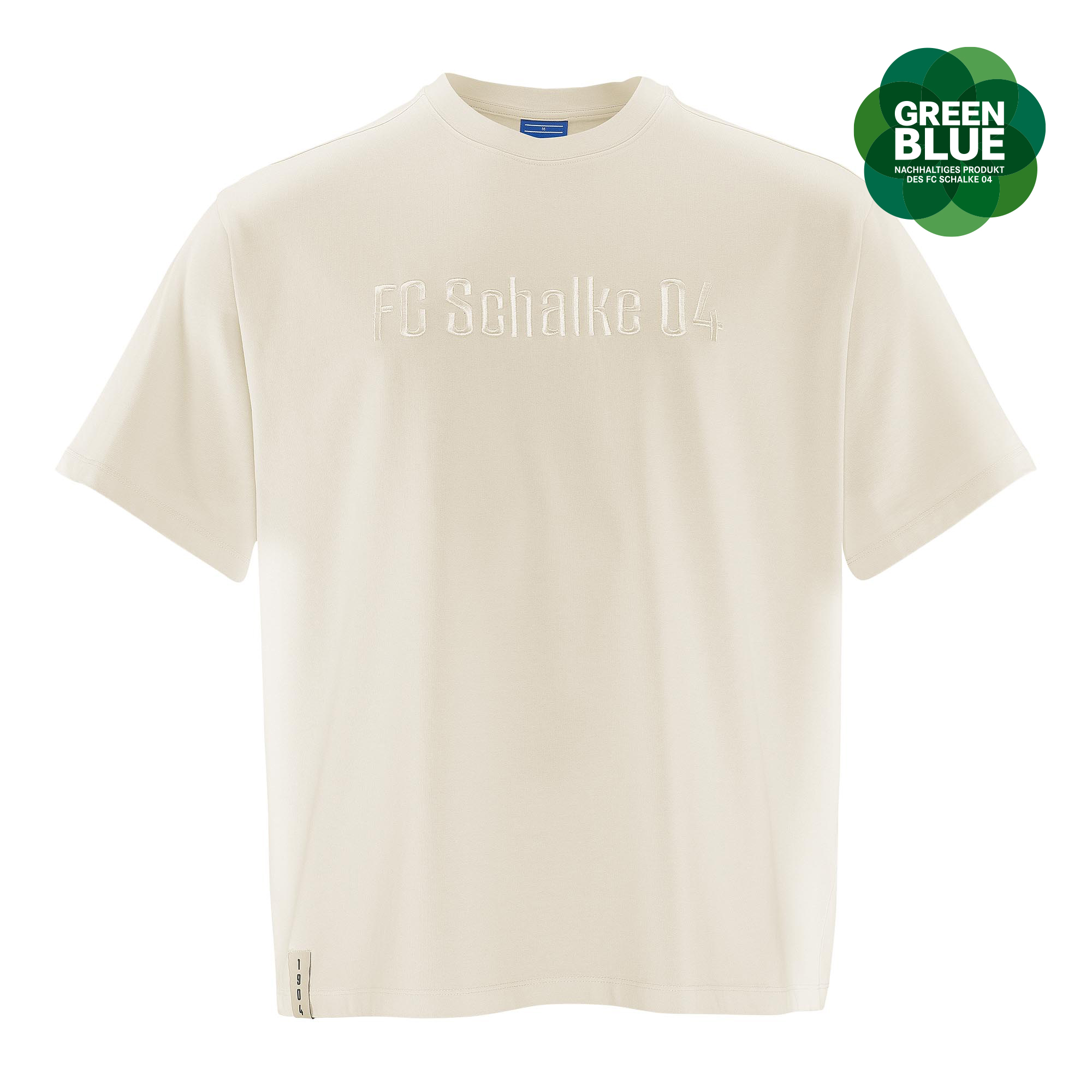 Details für T-Shirt unisex washed creme