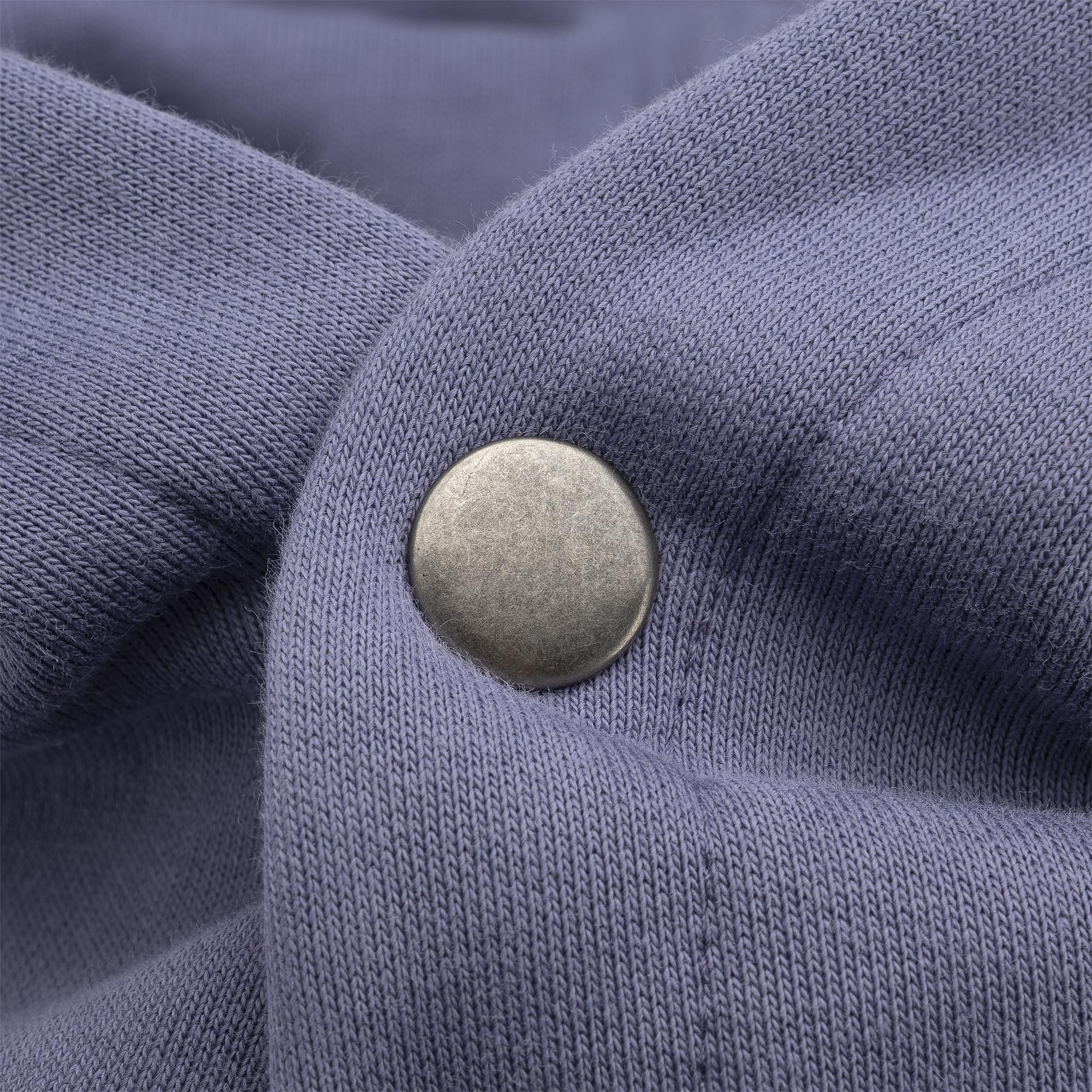 Kapuzen-Sweat Druckknopf