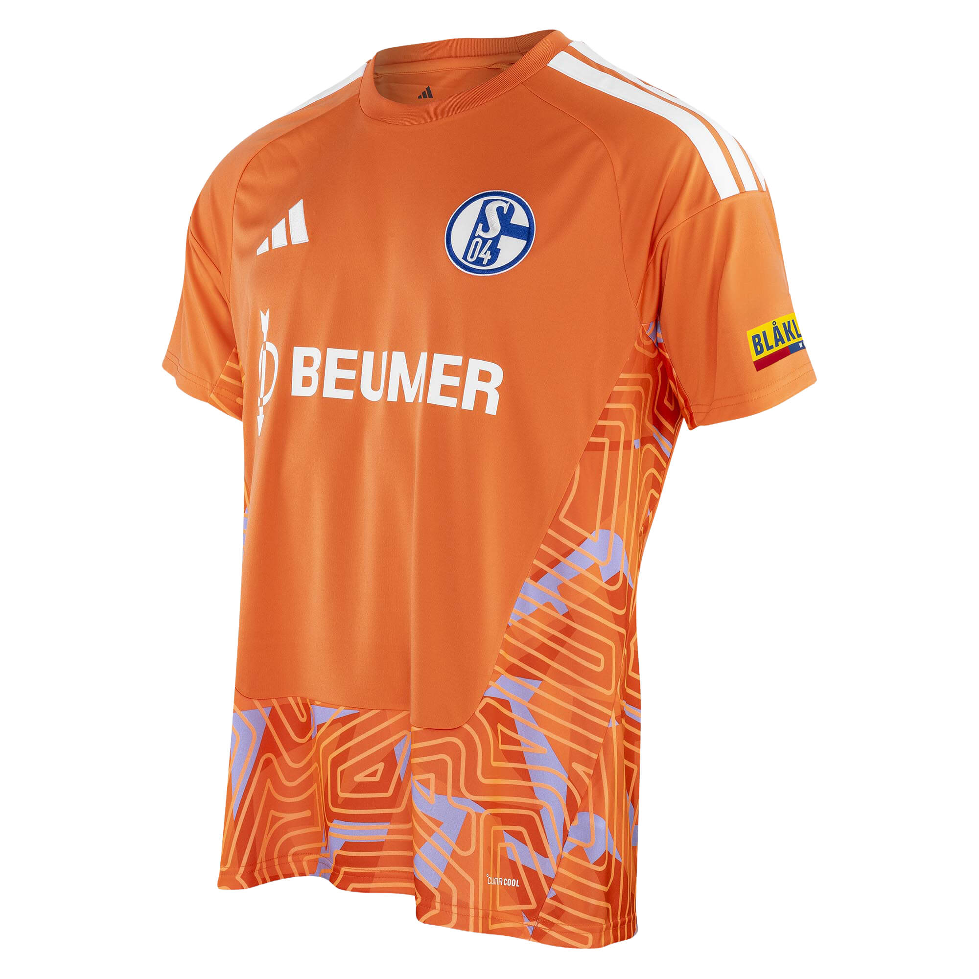 Schalke Torwarttrikot seitlich