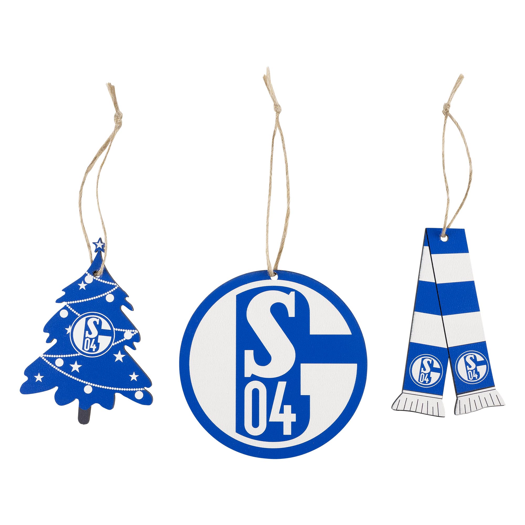 Details für Holz-Christbaumanhänger 3er-Set