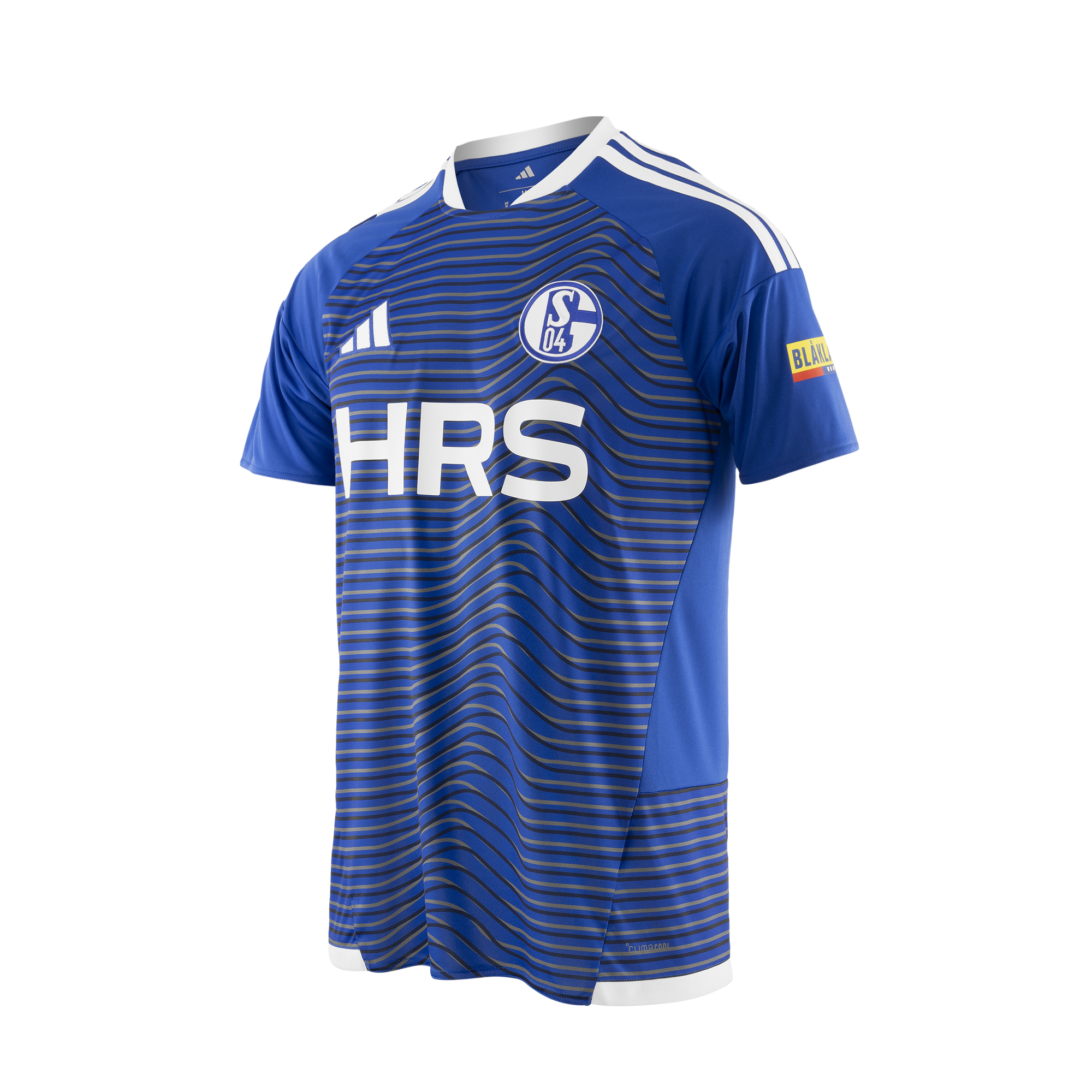 Schalke Aufwärmshirt Team navy