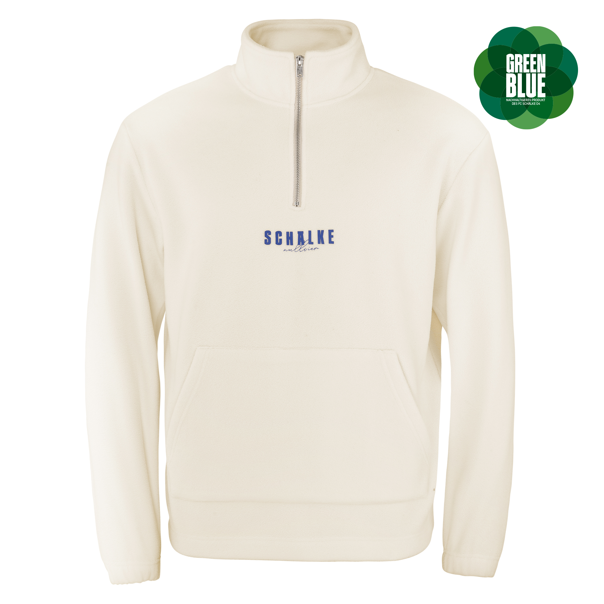 Details für Fleece-Sweater Schalke DNA offwhite