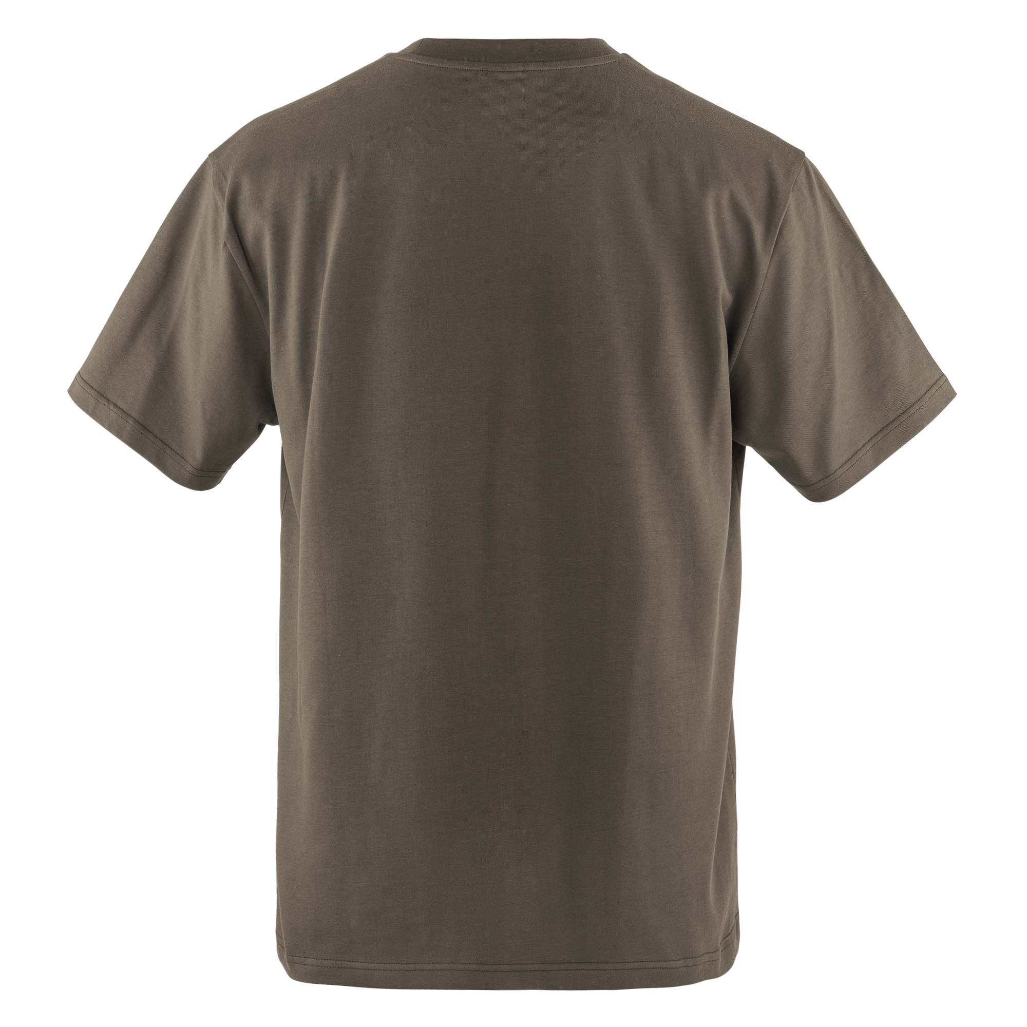 T-Shirt urban casual braun