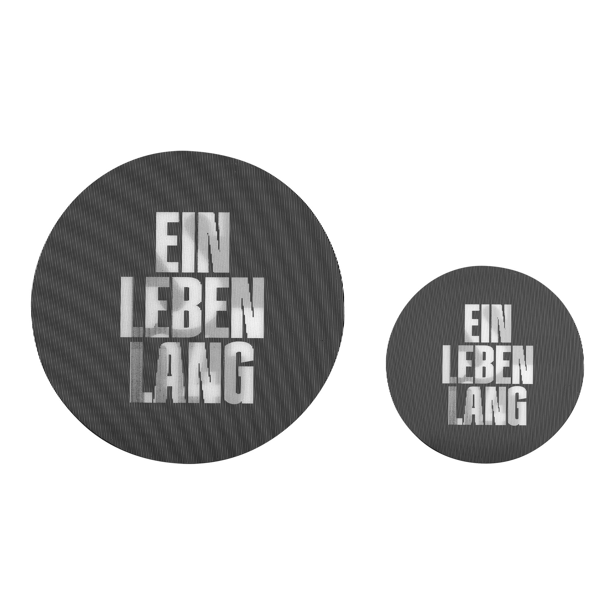Ein Leben lang Aufkleber Set