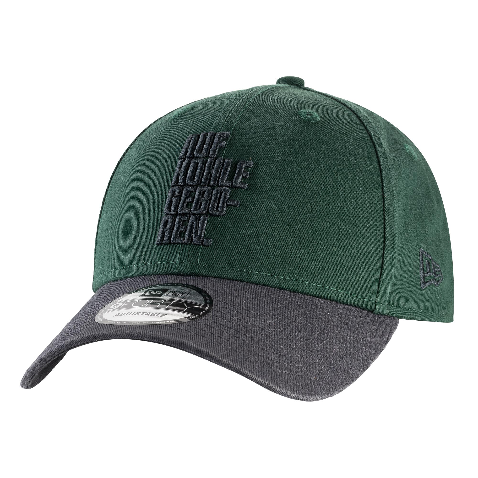 Details für New Era Cap 9FORTY washed grün