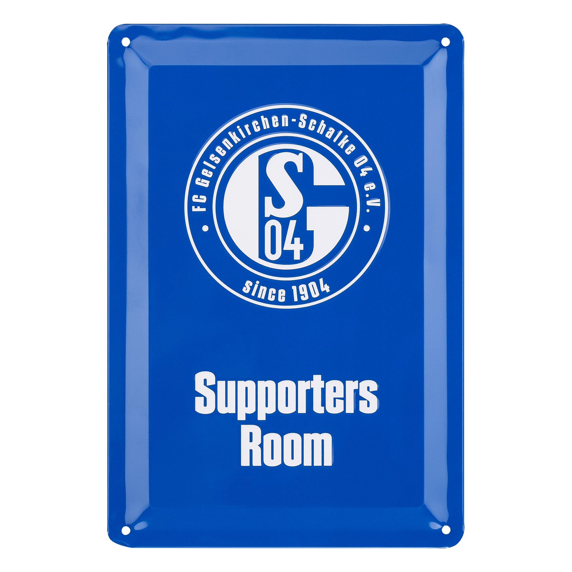 Details für Blechschild Supporters Room