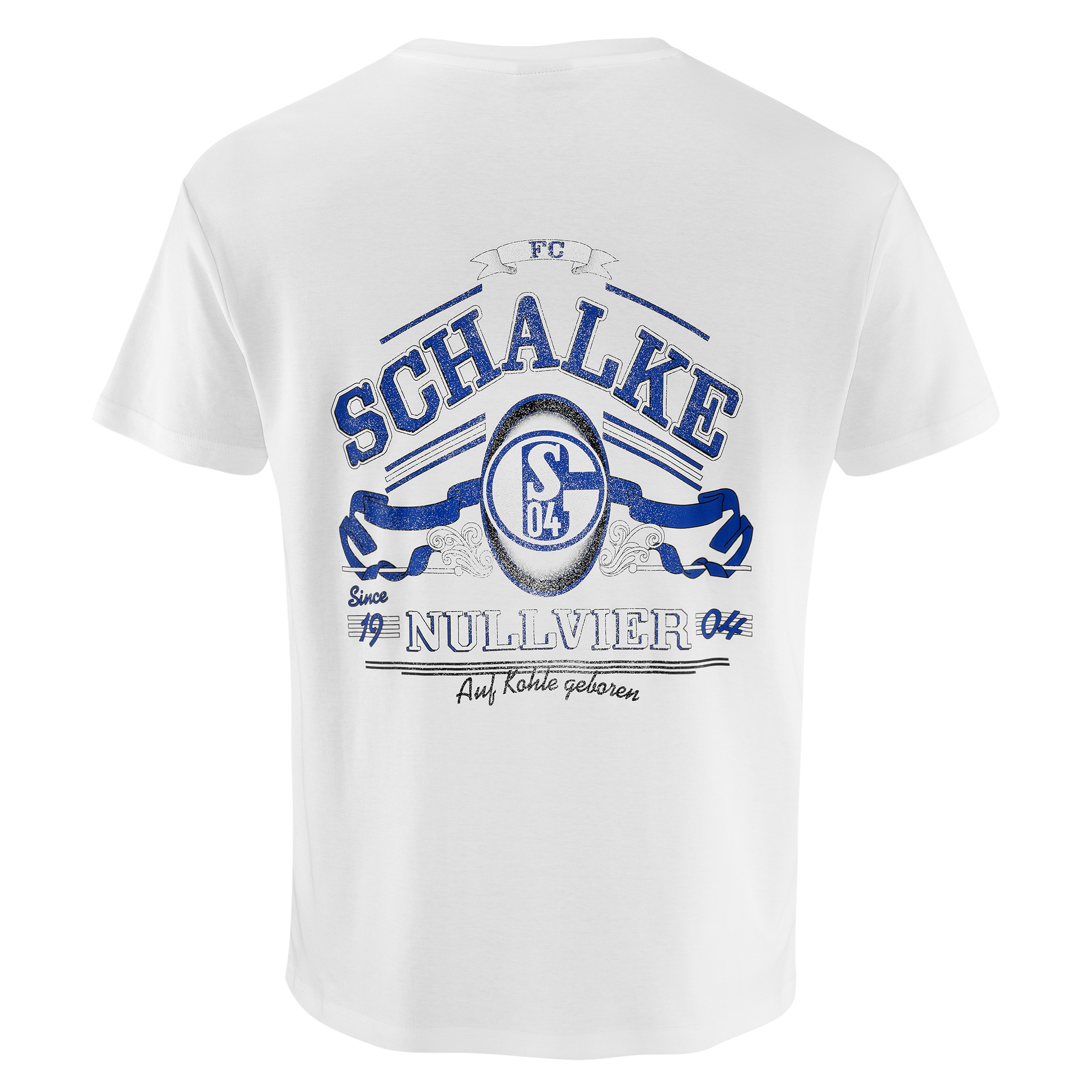 T-Shirt NULLVIER Vintage weiß