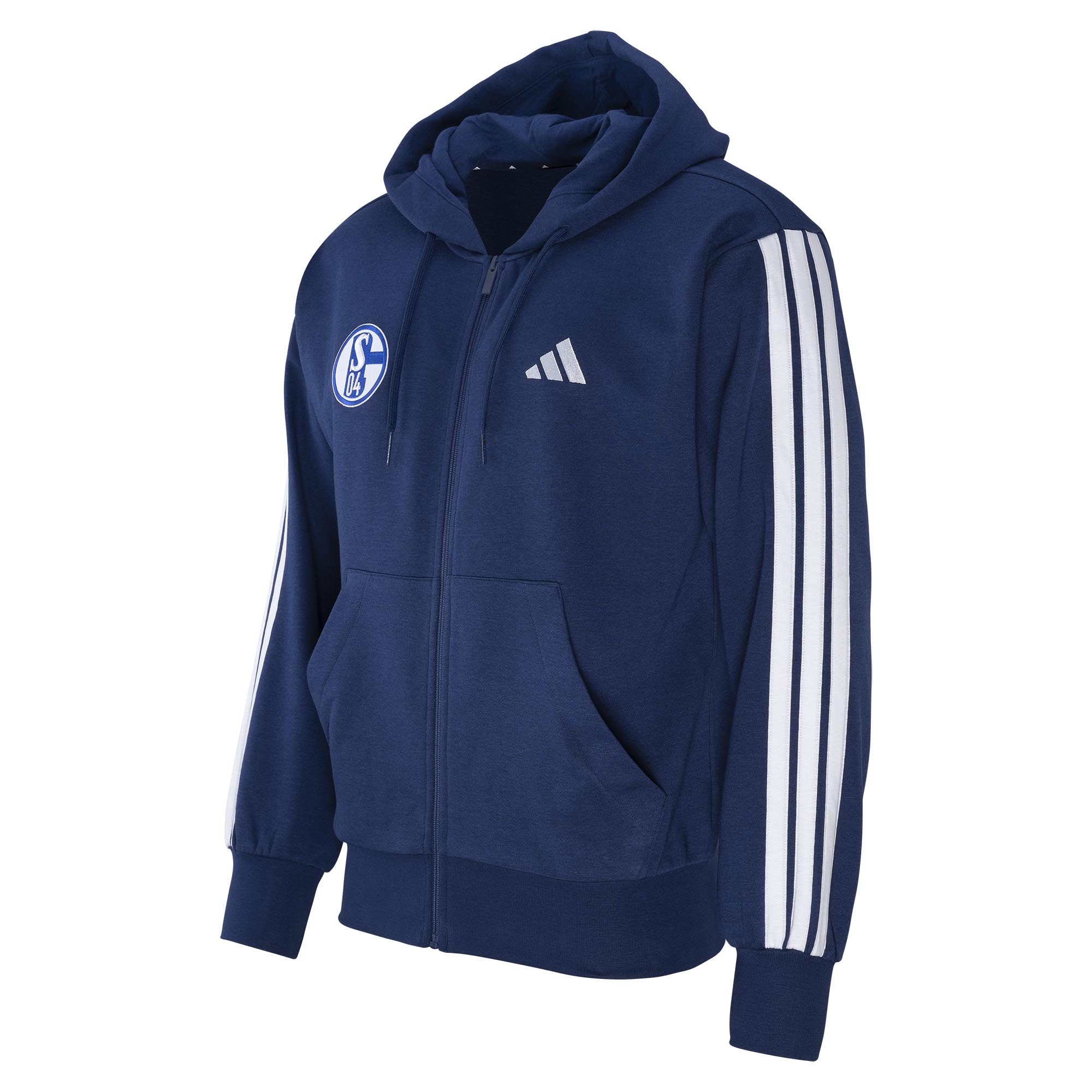 Sweater-Jacke S04 Team navy