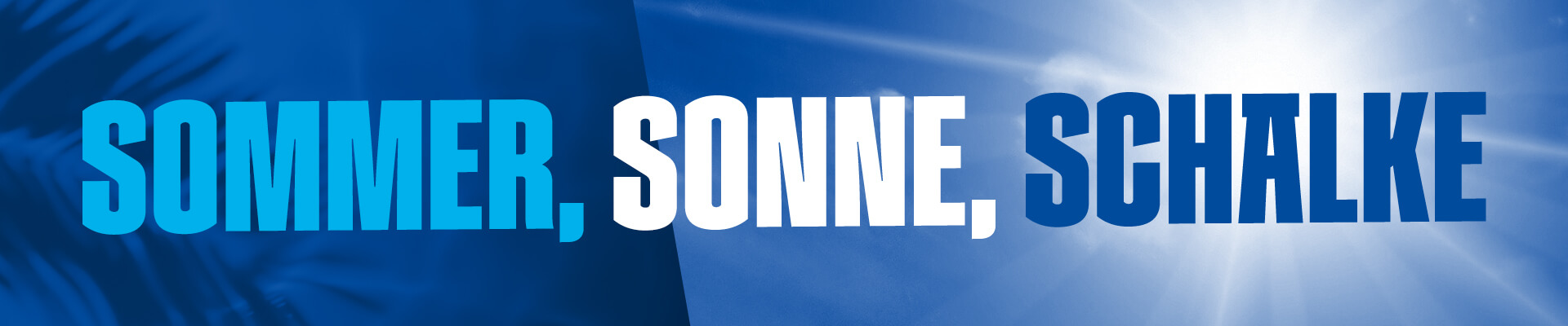 Sommer Sonne Schalke