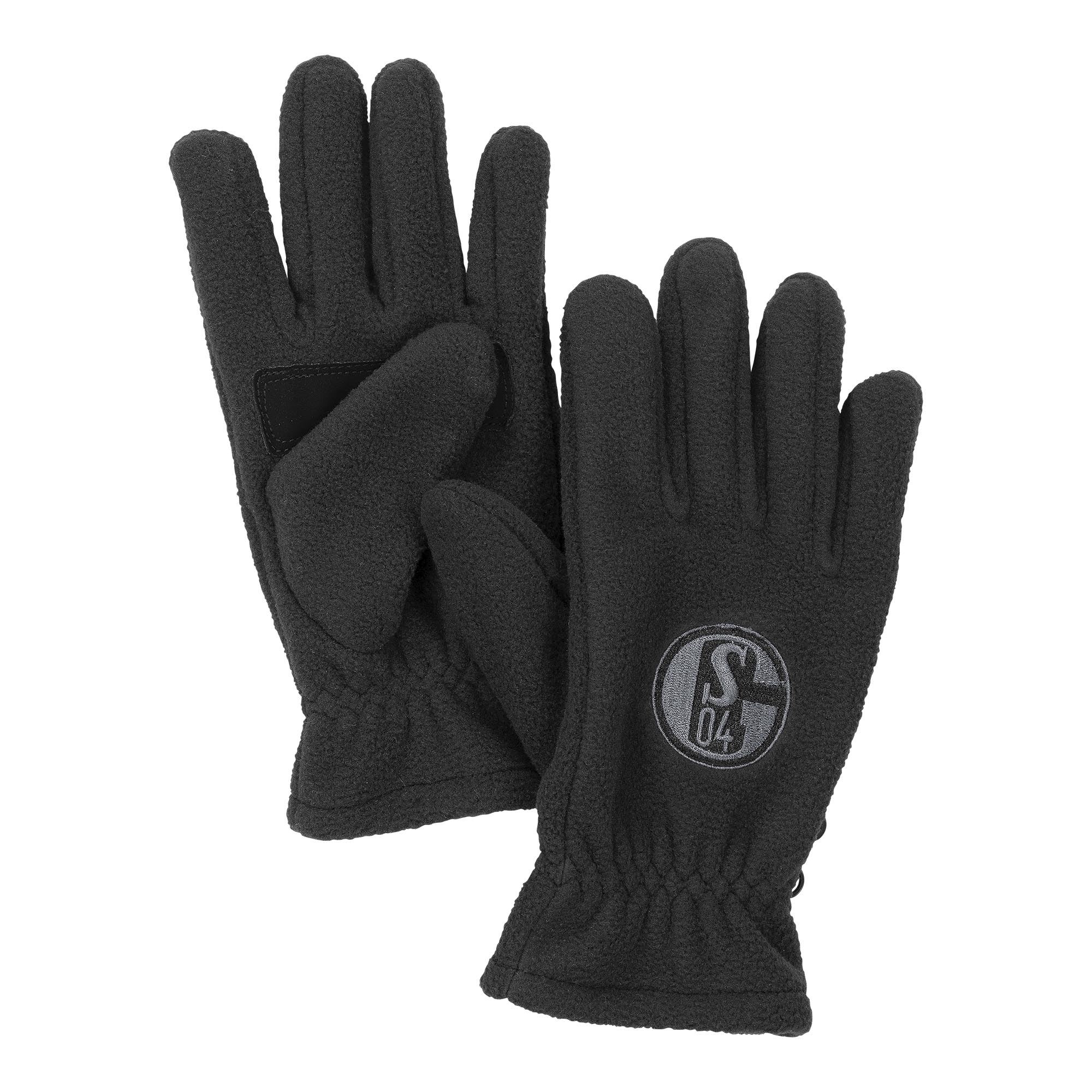 Details für Handschuhe Fleece Kids schwarz 