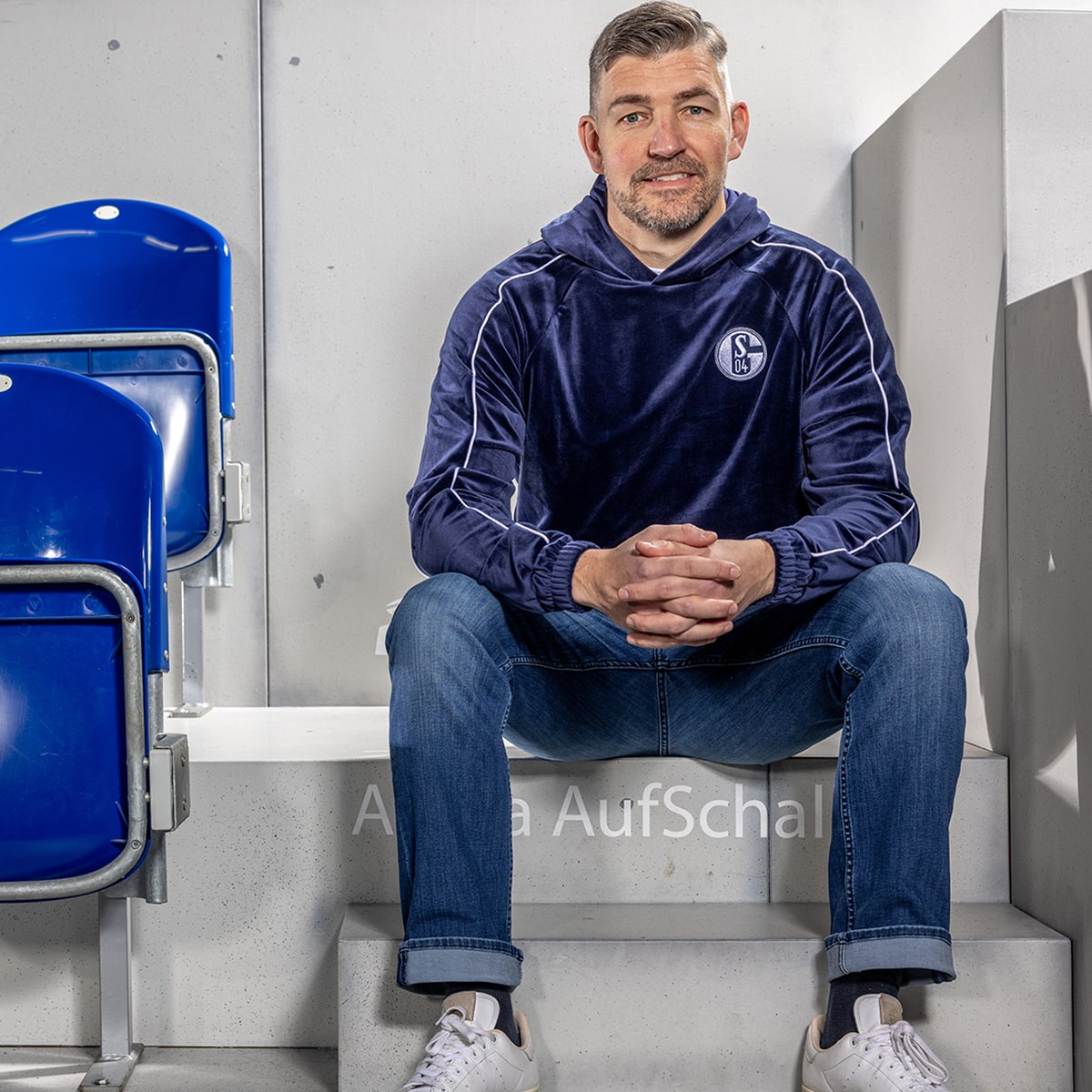Kapuzen-Sweat Raglanärme