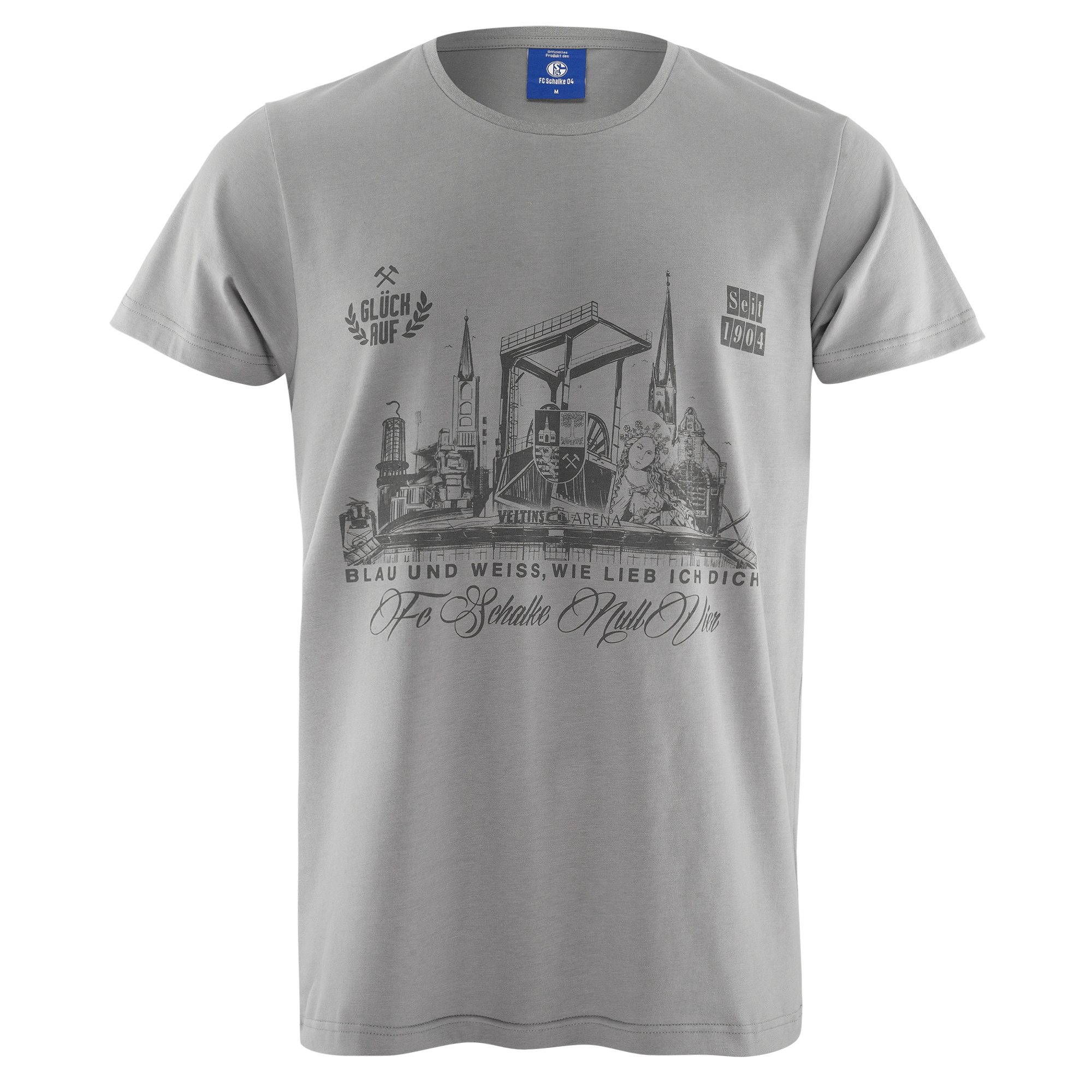 Details für T-Shirt heritage grau