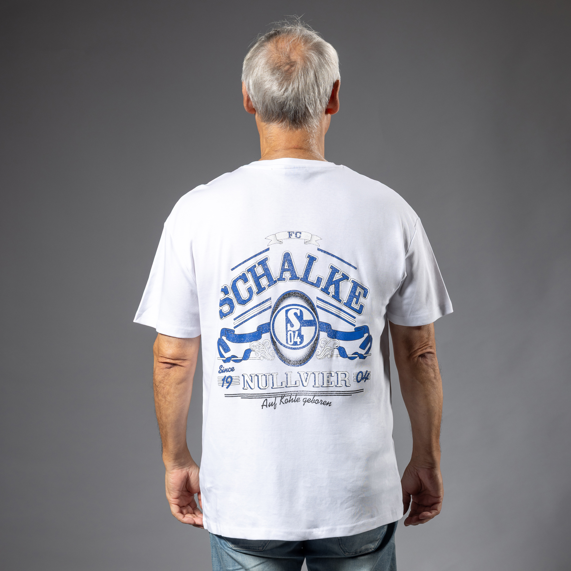 T-Shirt Vintage weiß