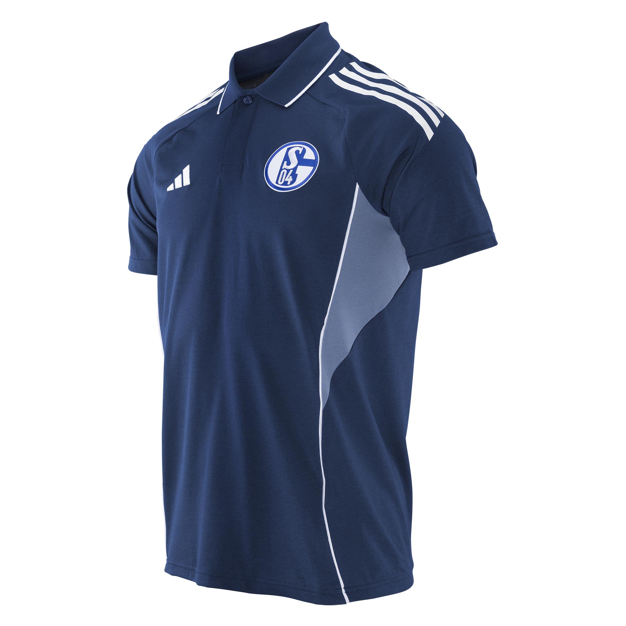 Schalke PR-Poloshirt Team navy