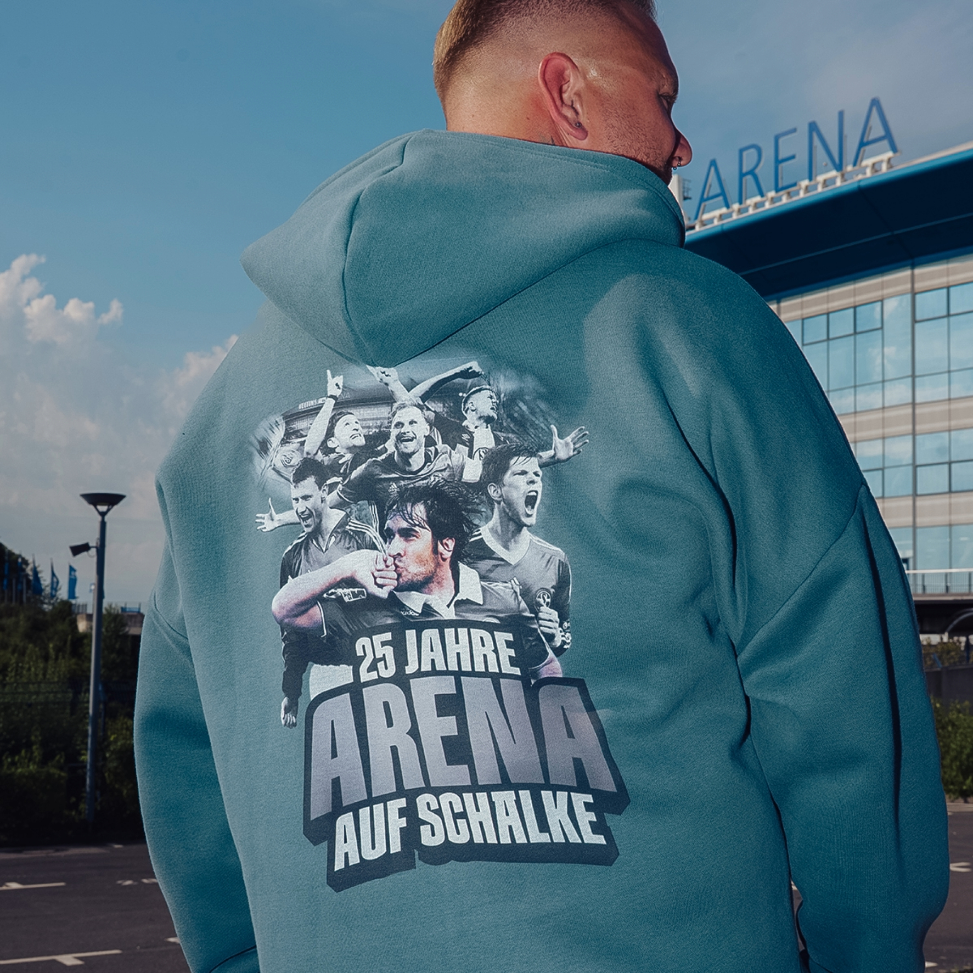 Hoodiejacke 25 Jahre Arena