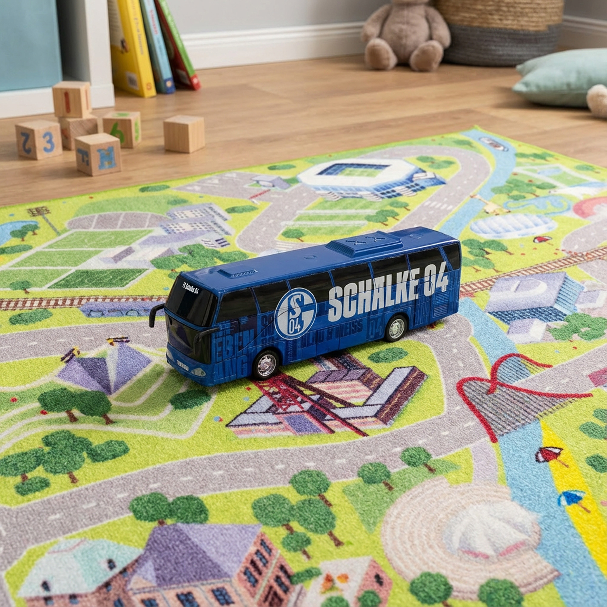 Spielzeug Bus Rückzugmotor