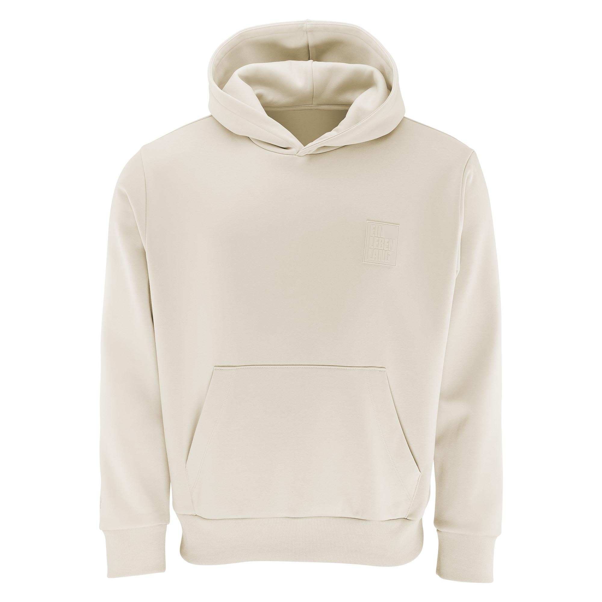 Details für Kapuzen-Sweat Casual Business beige