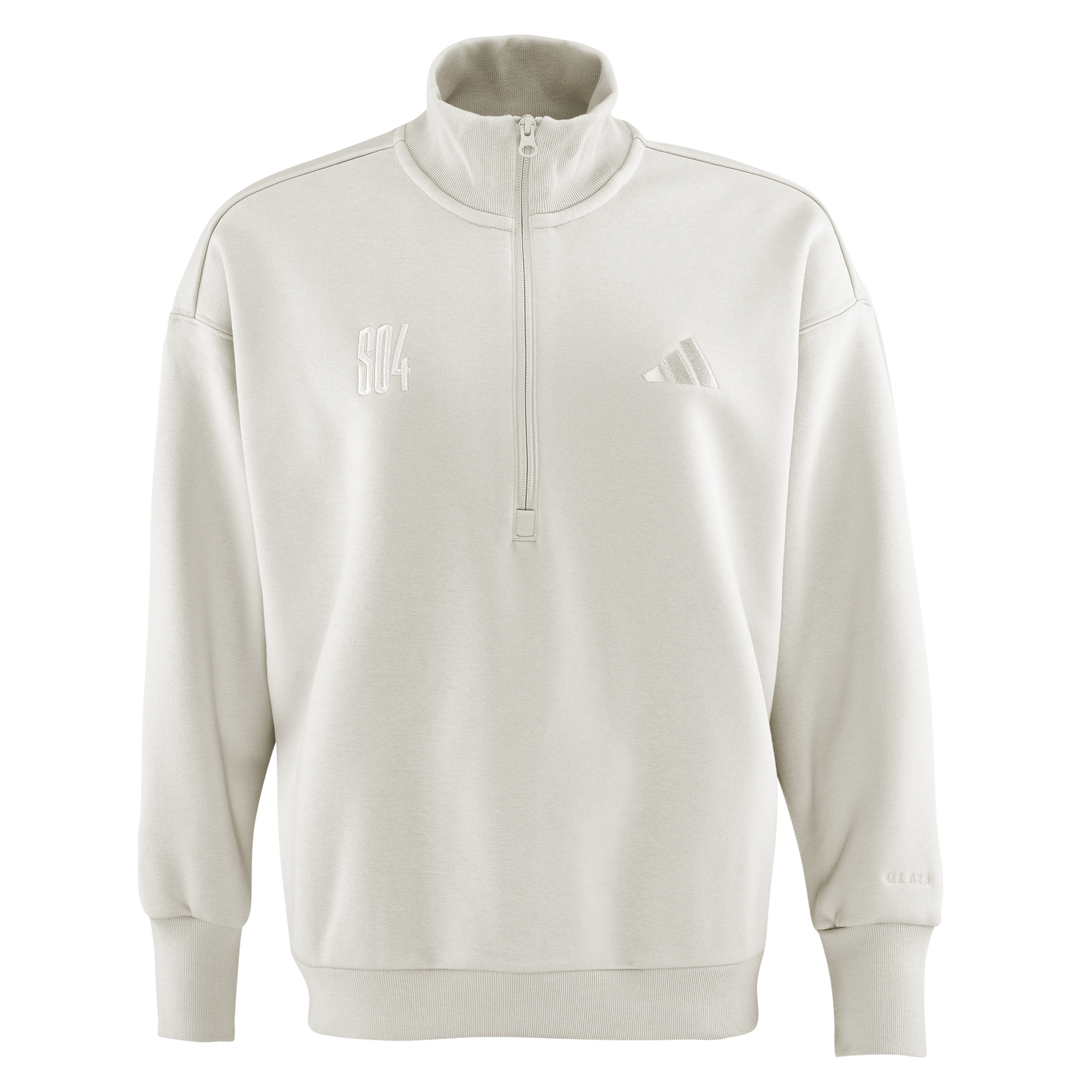 adidas Half-Zip Damen beige