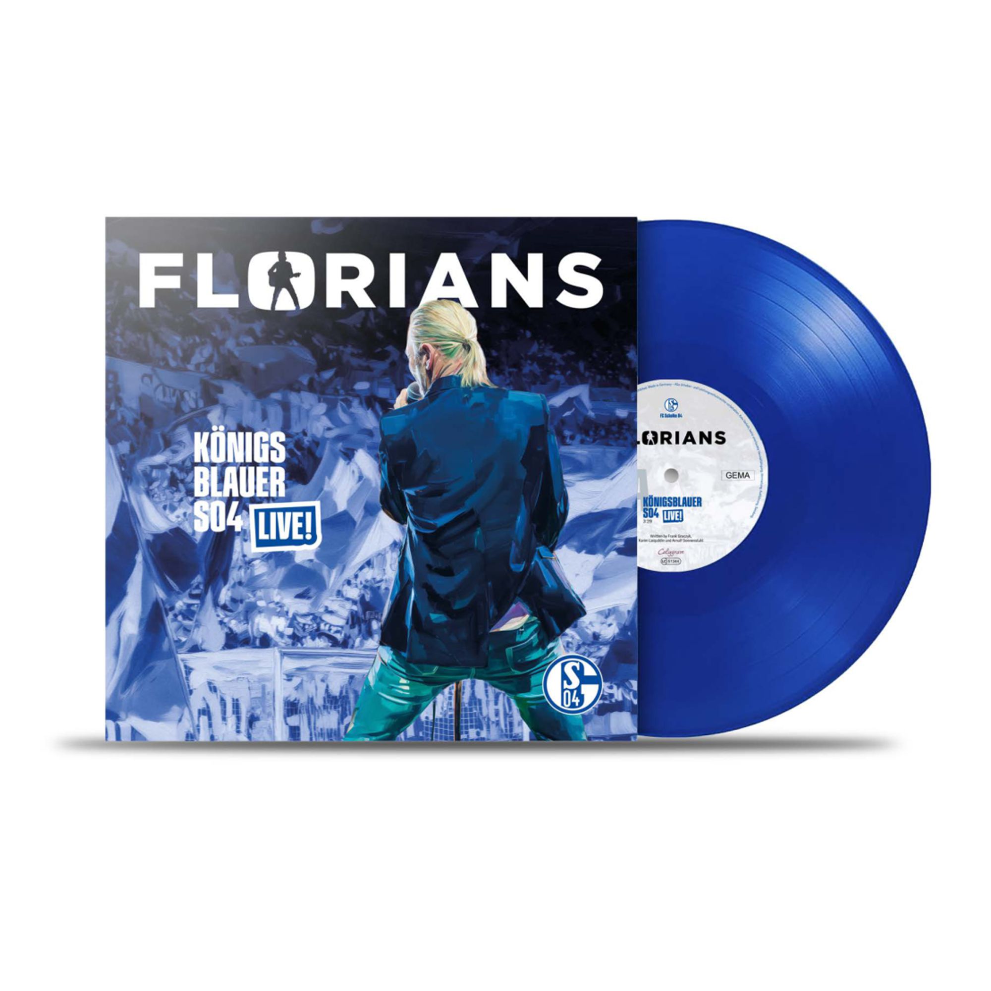 Details für Vinylplatte KÖNIGSBLAUER S04