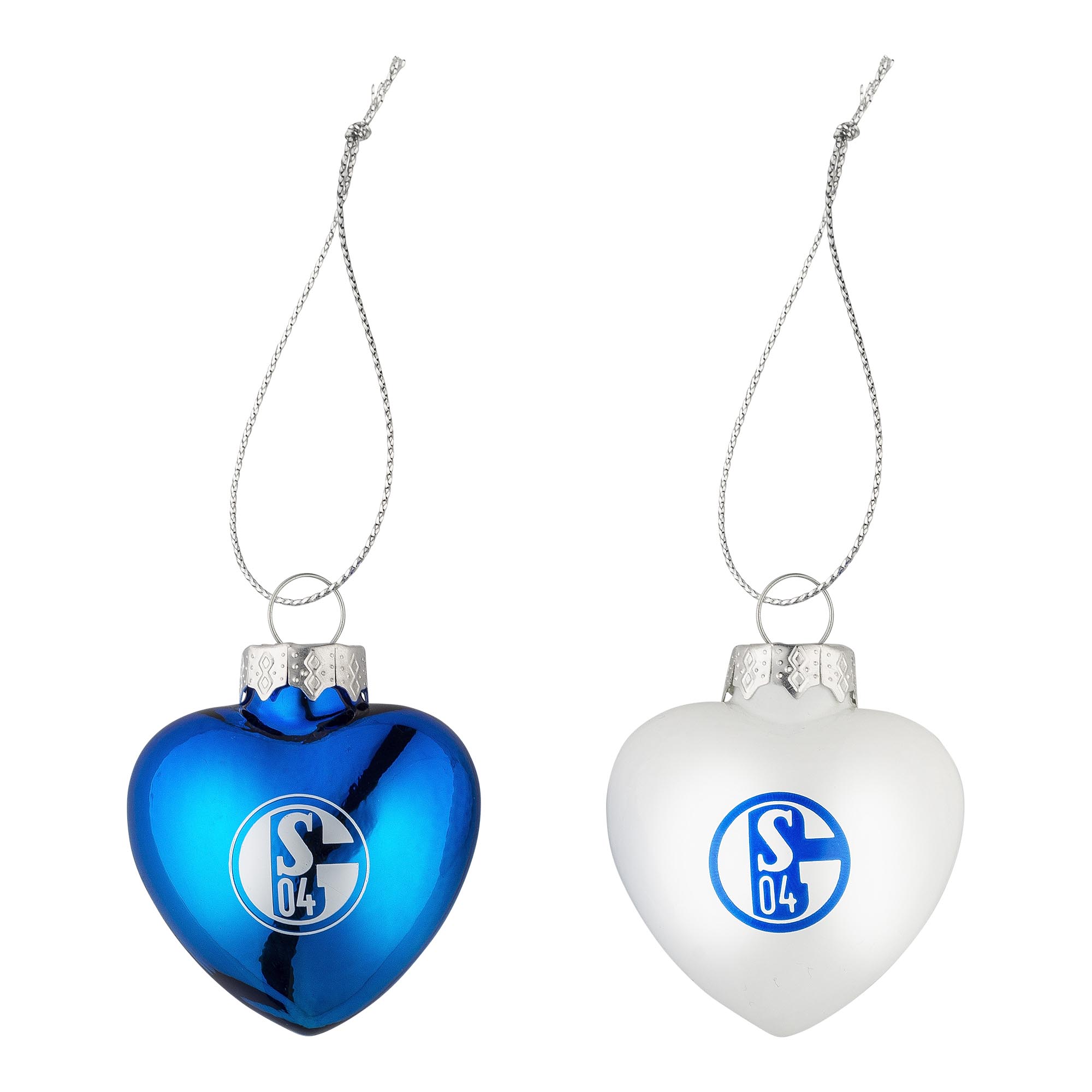 Christbaum-Herzen 2er-Set