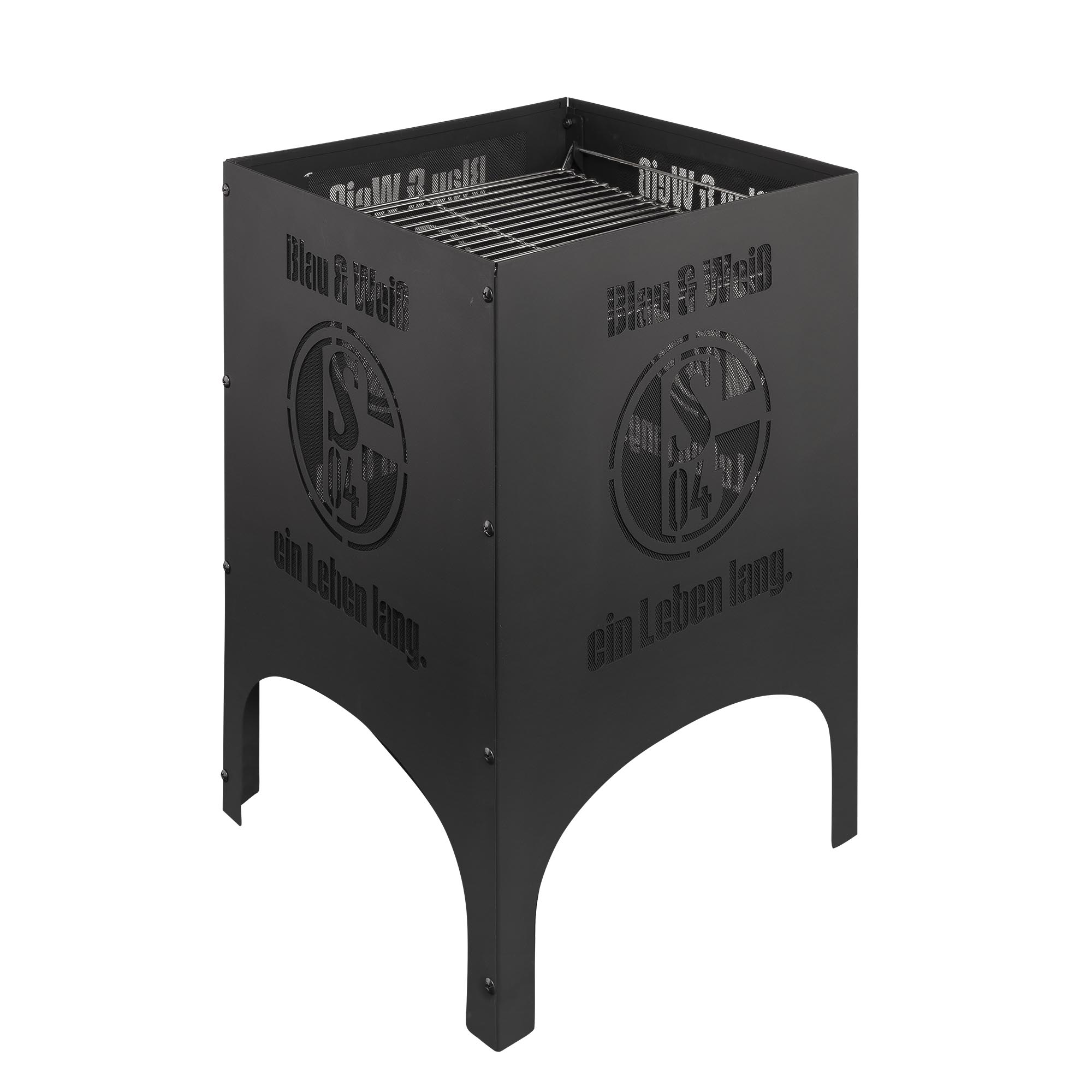 Schalke Grill-Feuerkorb