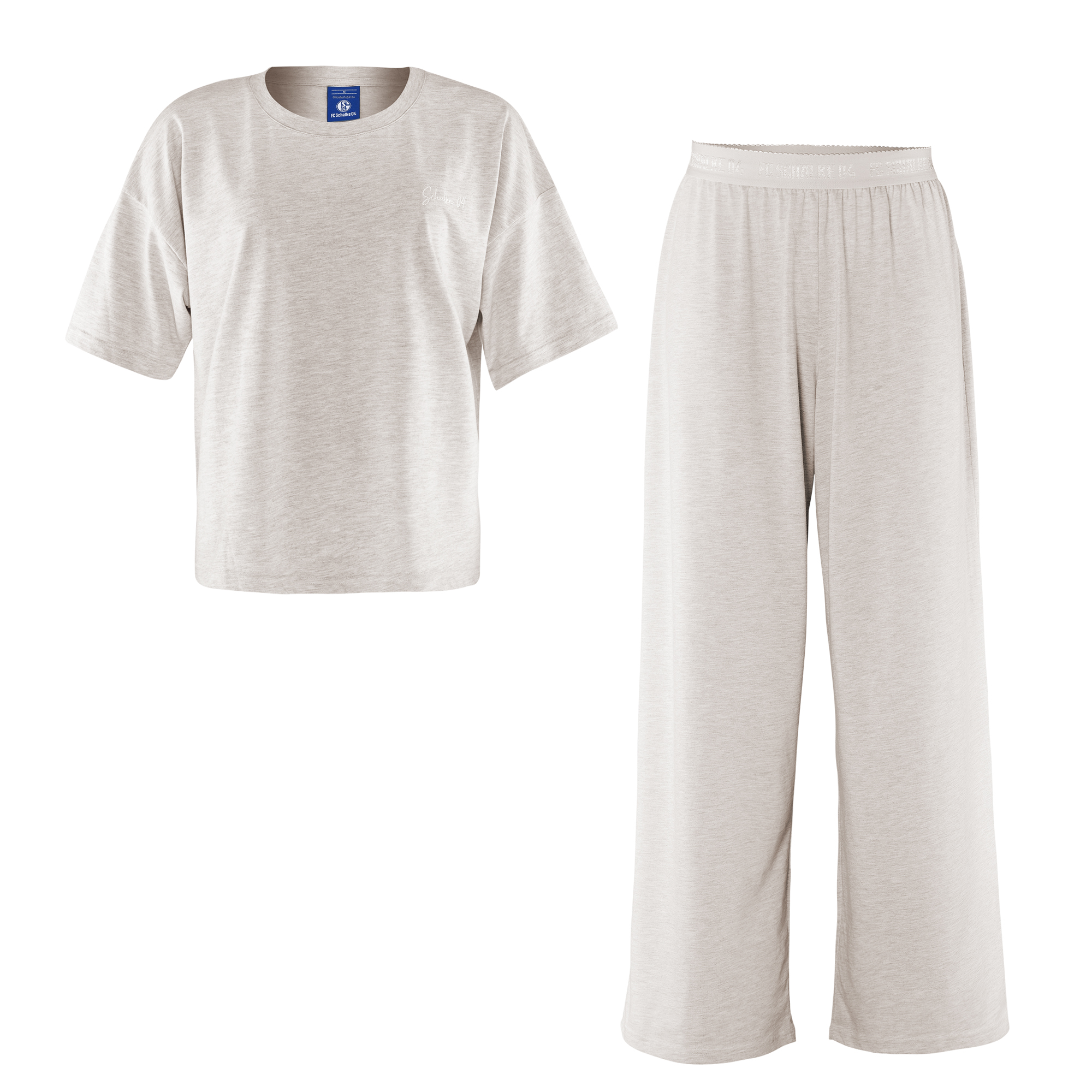 Details für Loungewear-Set Damen beige meliert