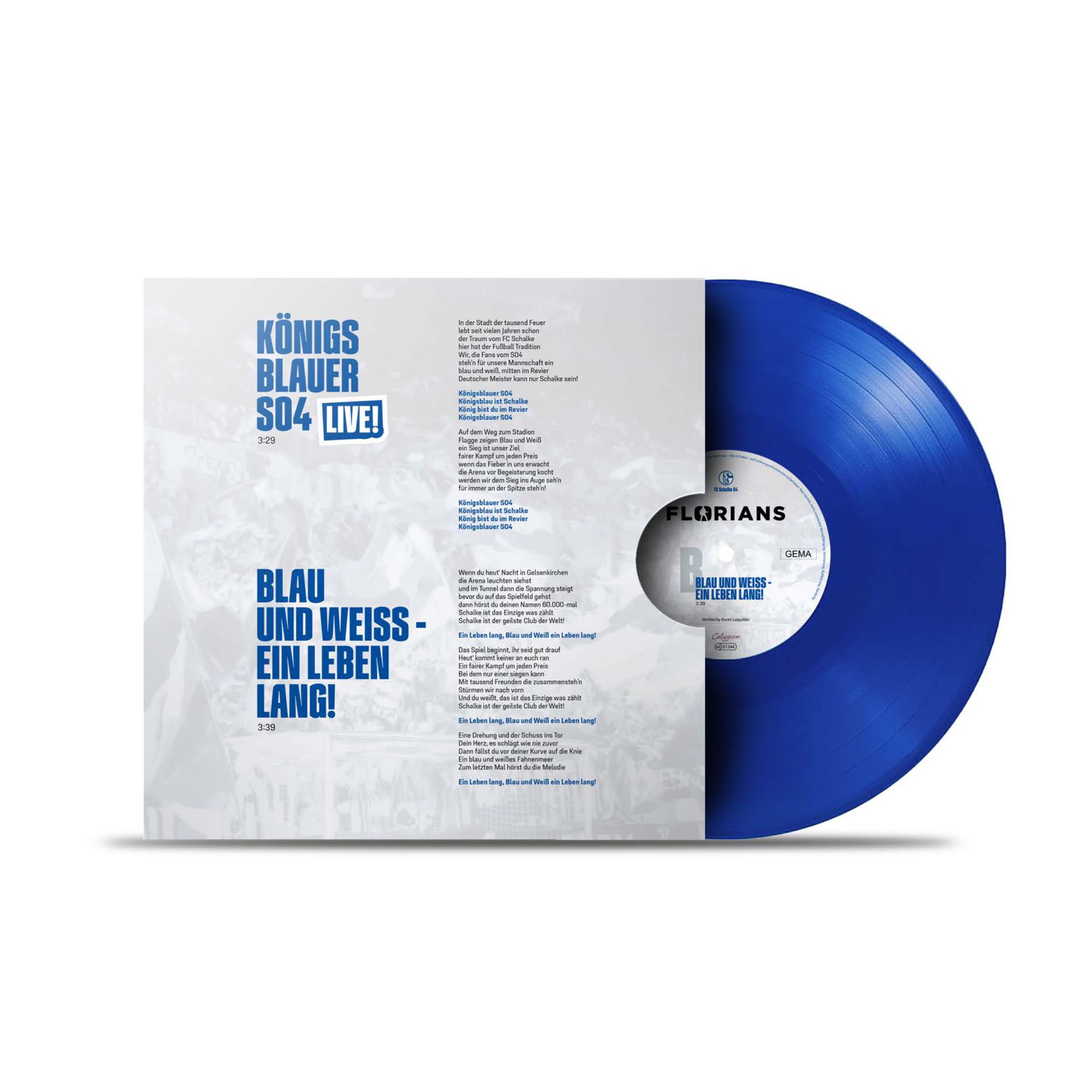 Vinylplatte KÖNIGSBLAUER S04