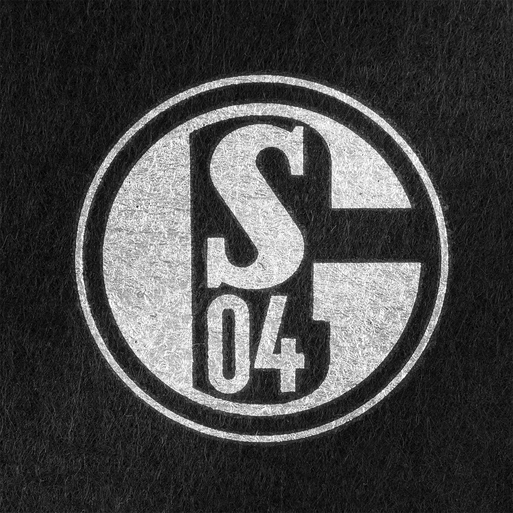 Filzunterlage S04-Logo