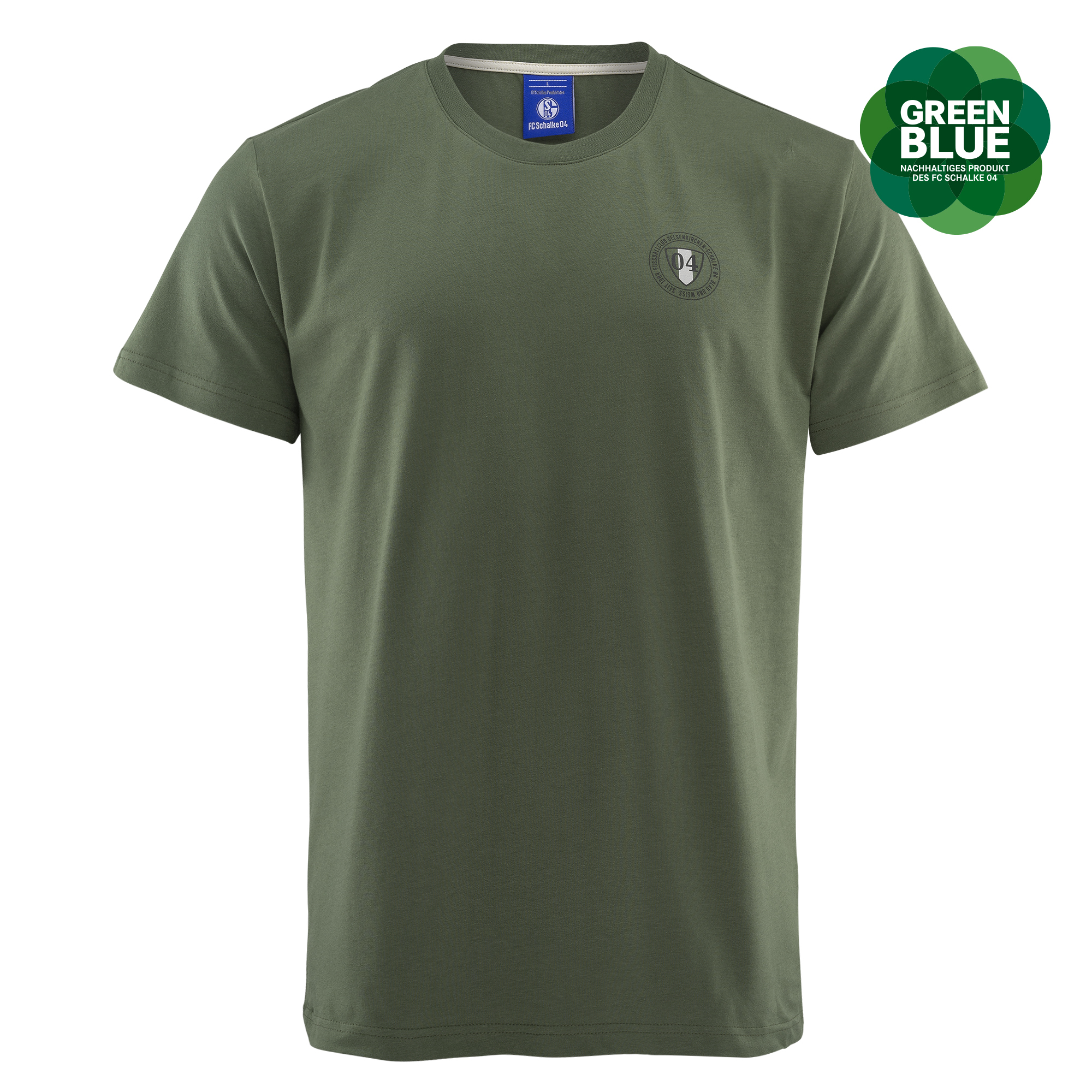 Details für T-Shirt Nullvier khaki