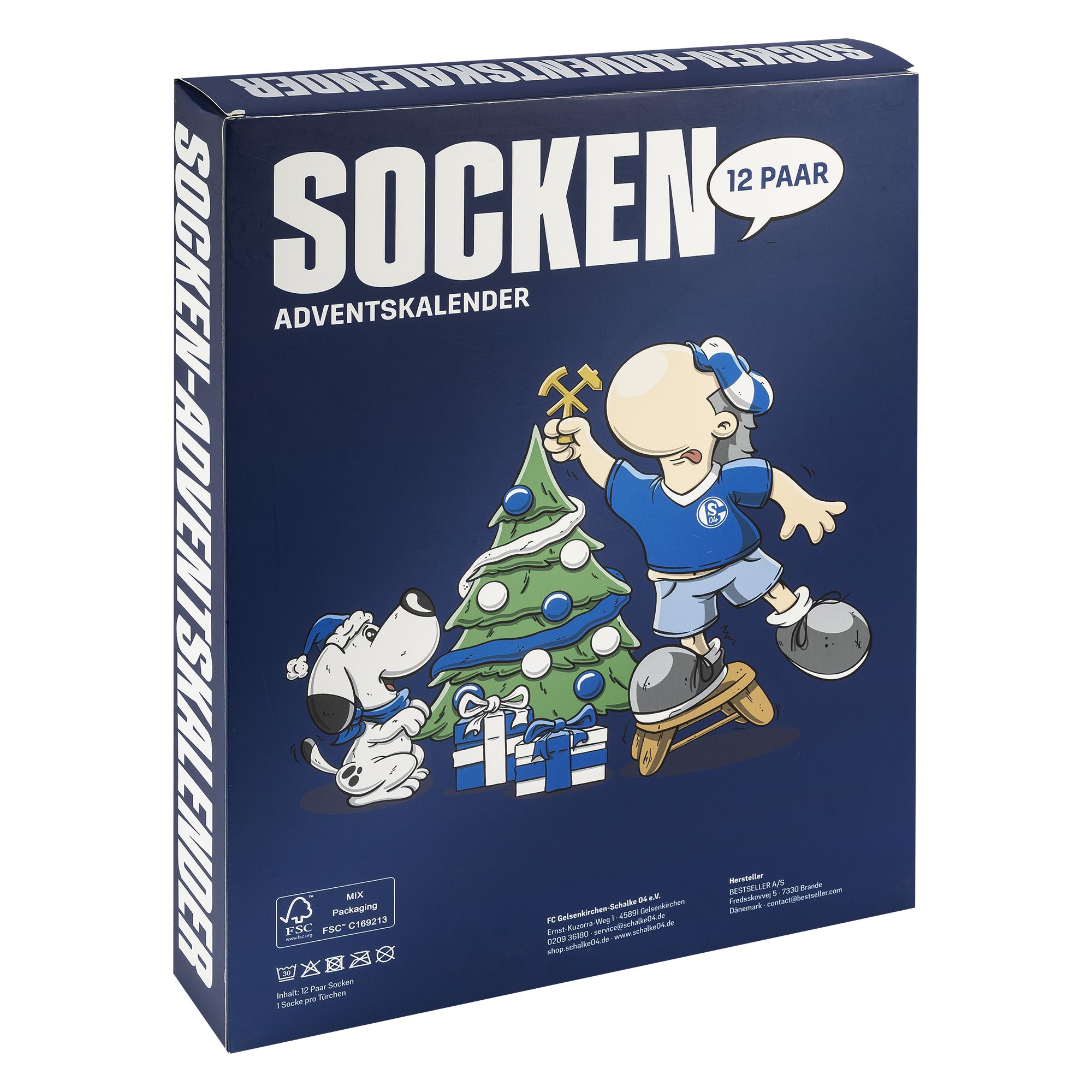 Adventskalender Rückseite