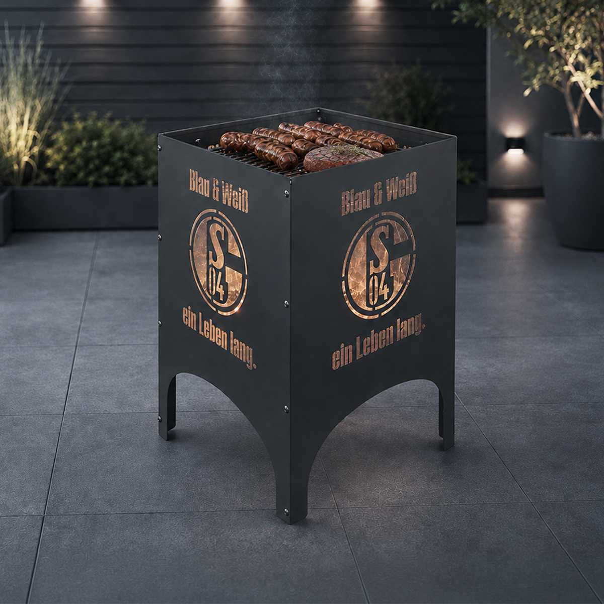 S04 Grill-Feuerkorb BBQ