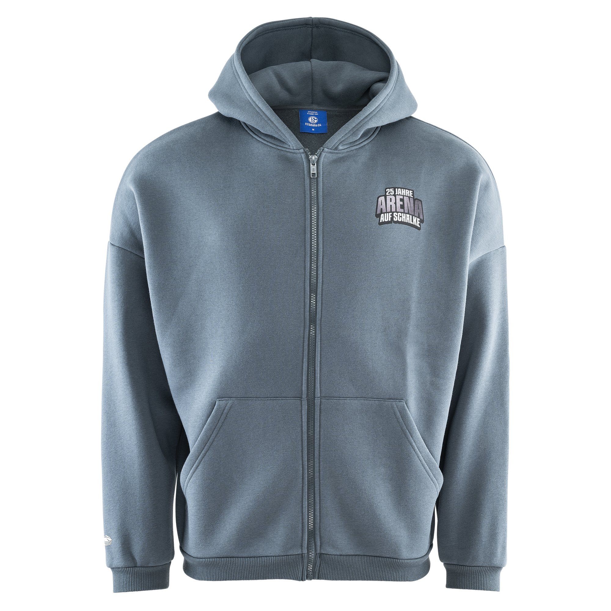Details für Kapuzen-Jacke Arena washed grau
