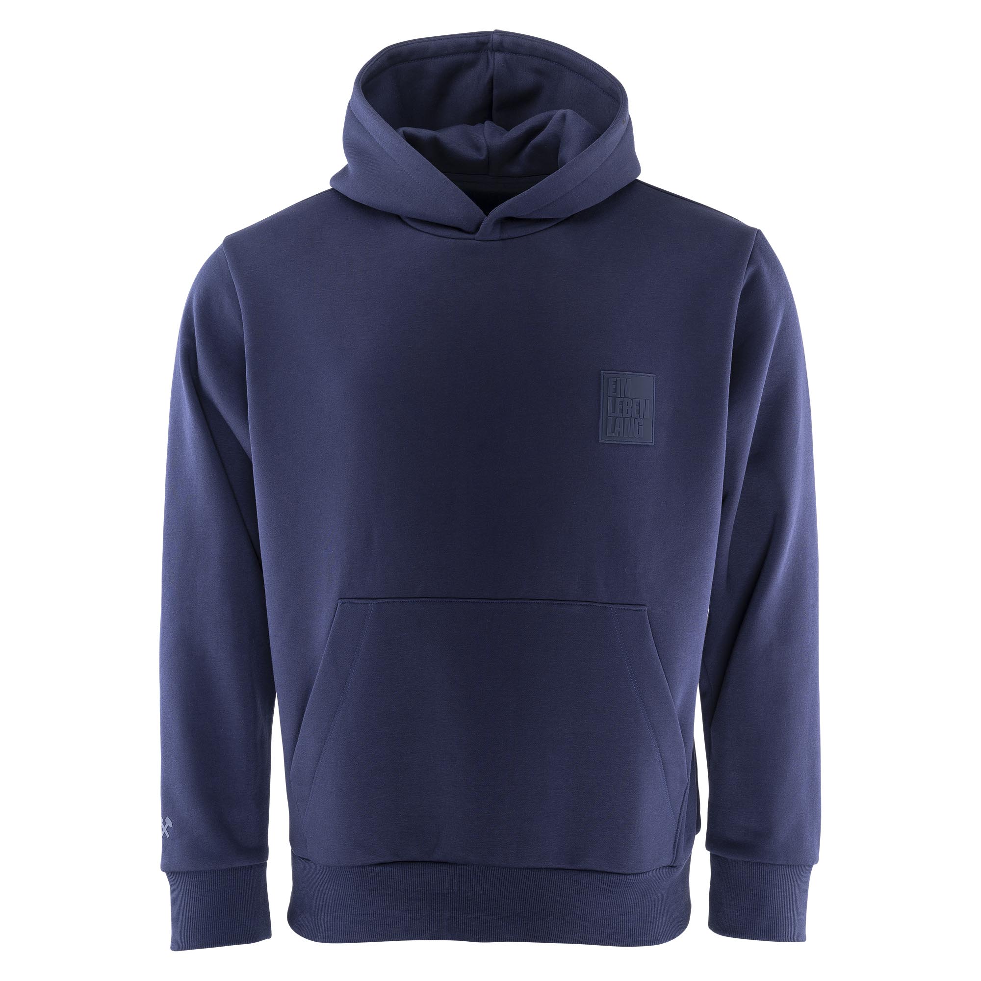 Details für Kapuzen-Sweat Casual Business navy