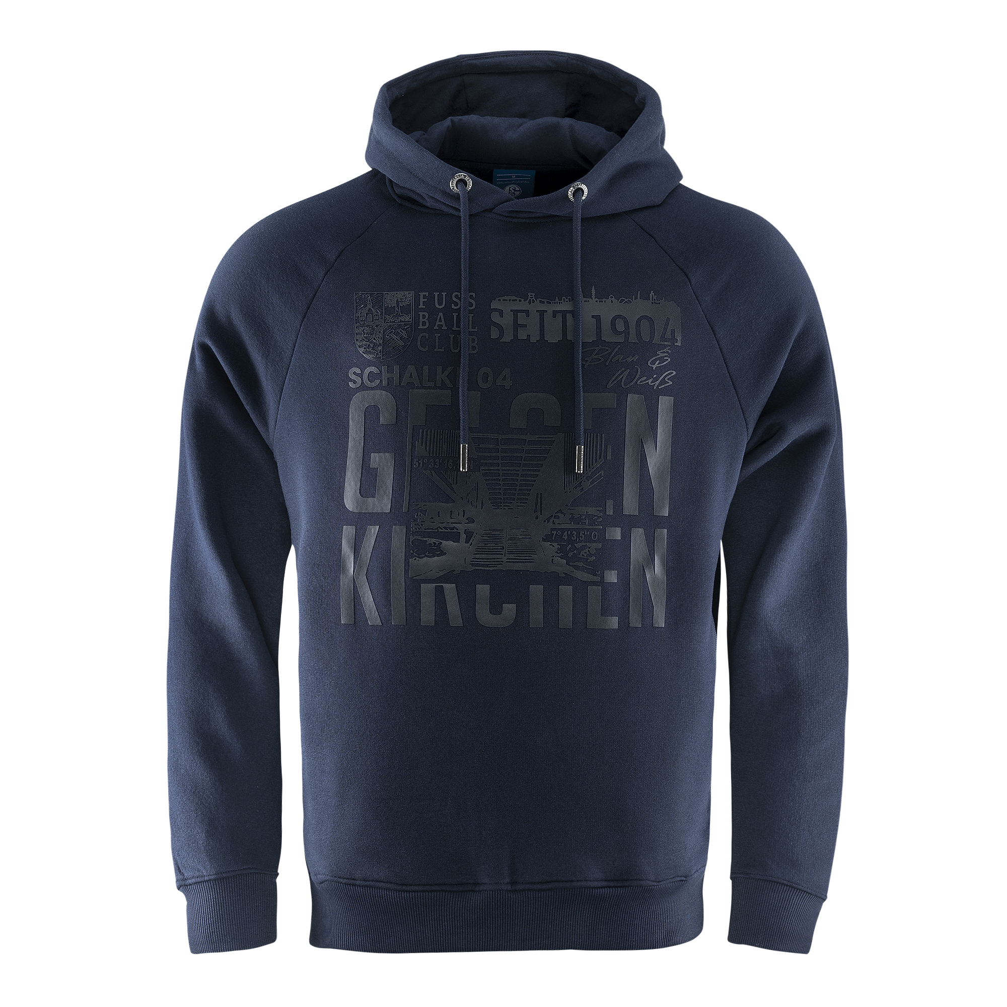Kapuzen-Sweat Collage navy VT