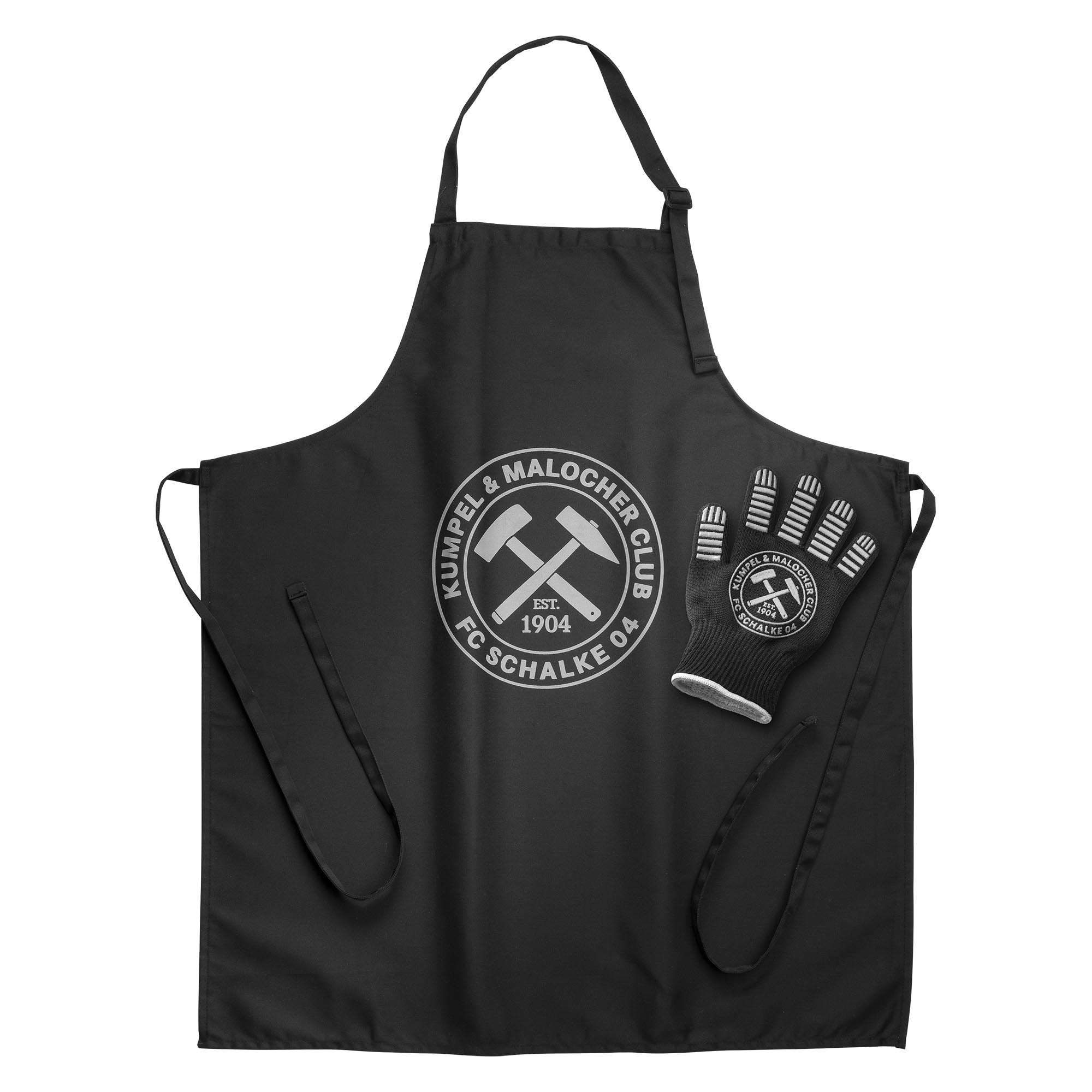Details for Grill apron and glove set