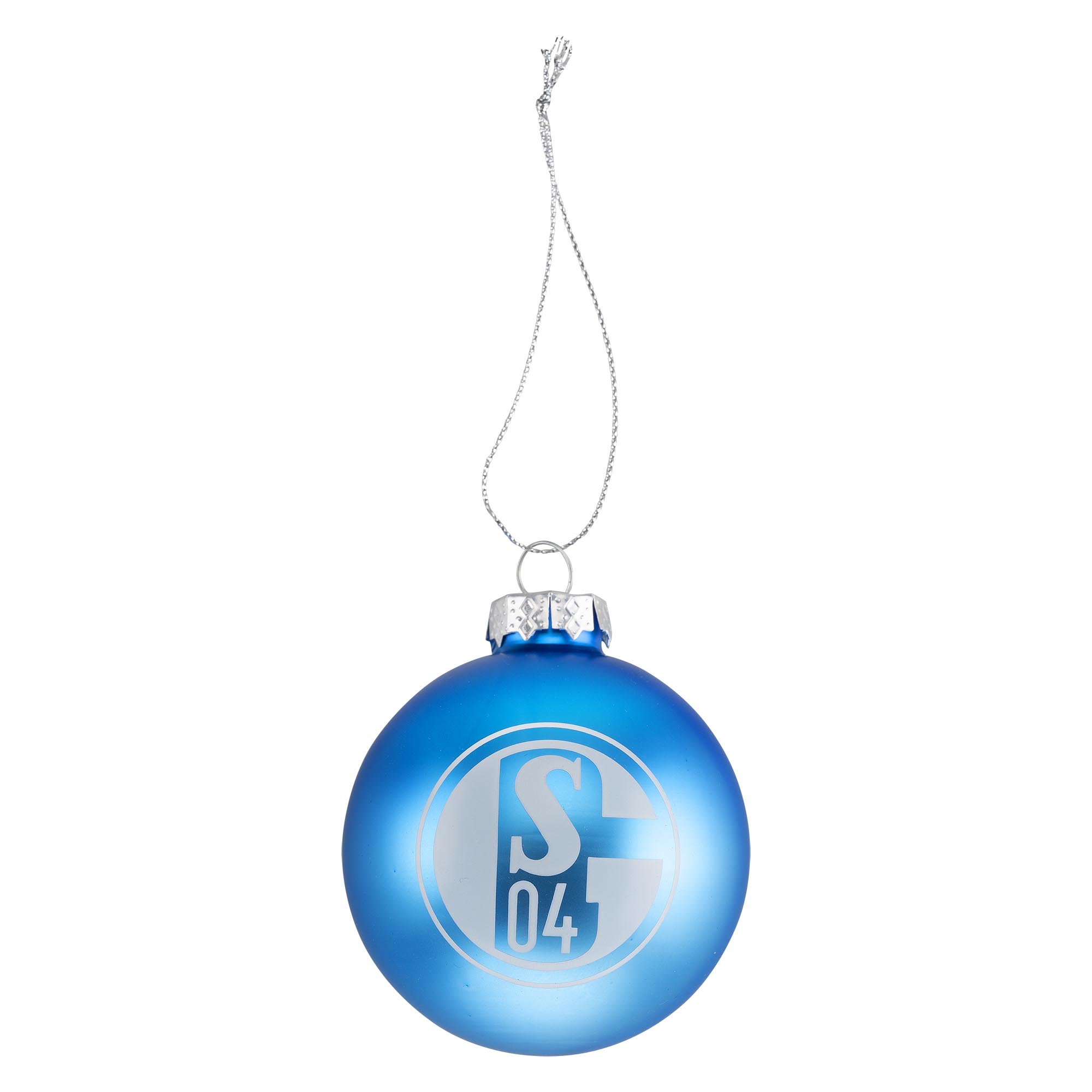 Christbaumkugel mit S04 Logo