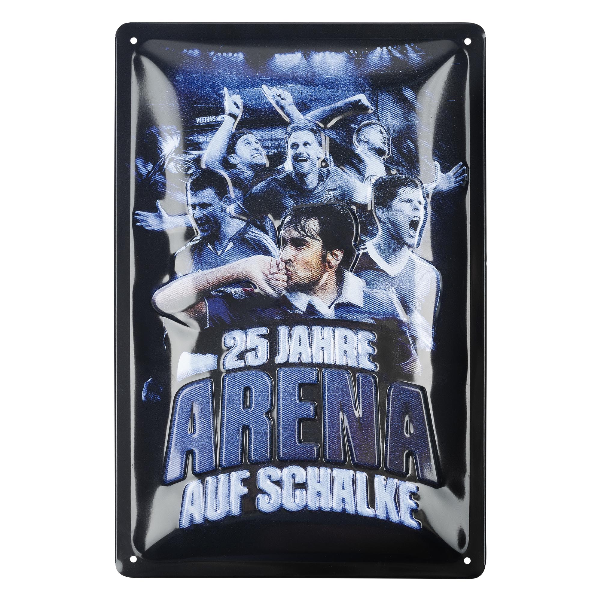 Blechschild 25 Jahre Arena