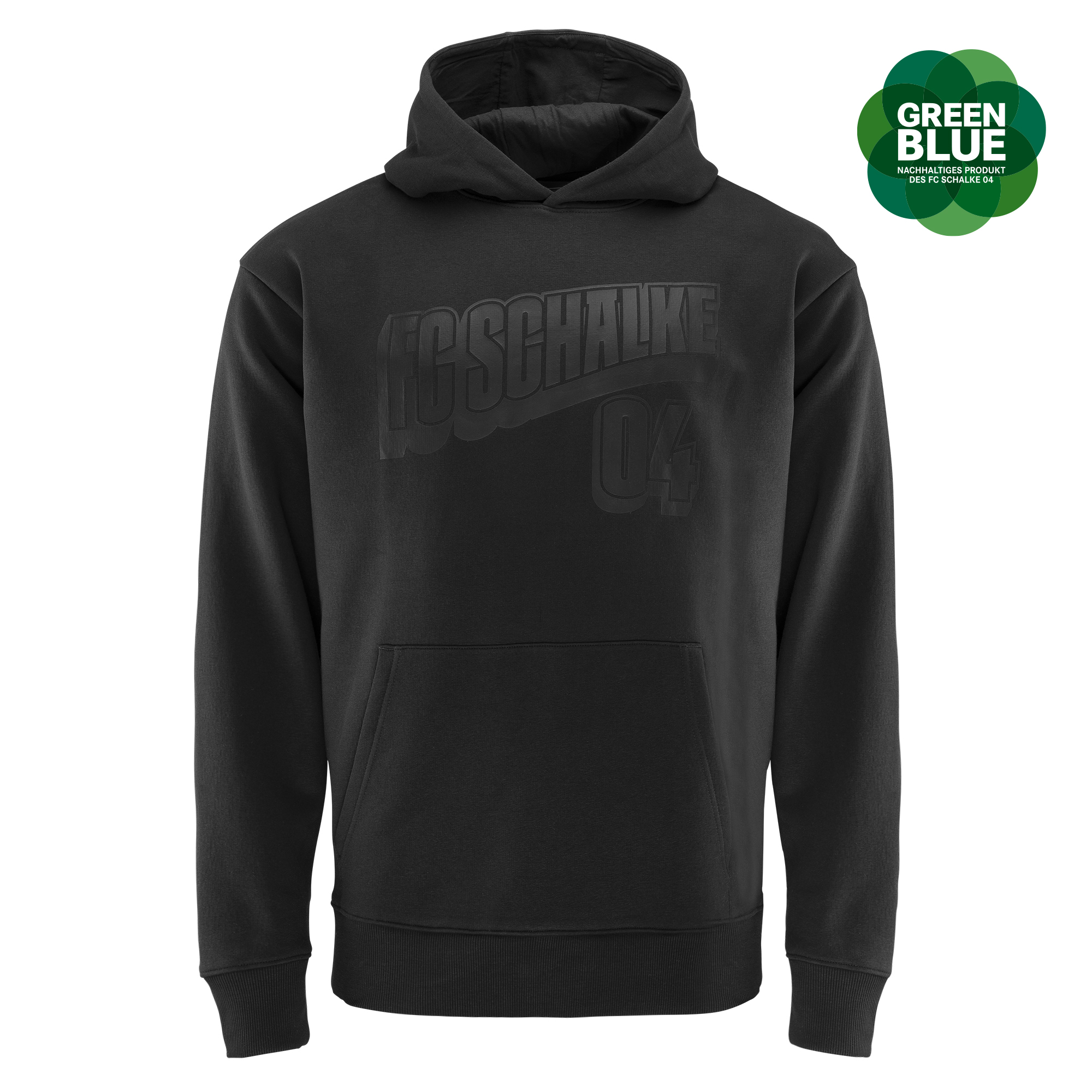 Details für Kapuzen-Sweat FC Schalke 04 schwarz