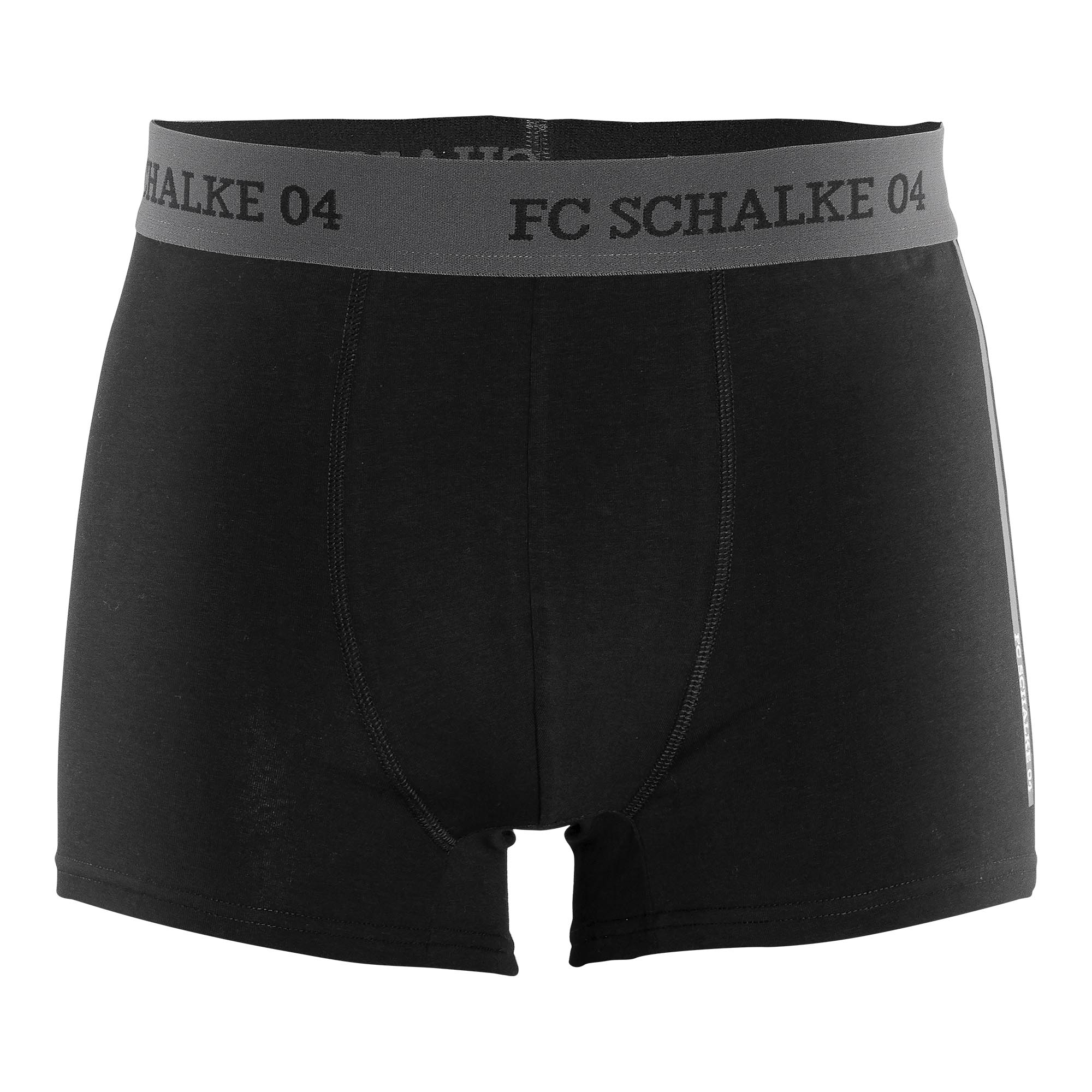 Schalke 04 Boxershorts schwarz
