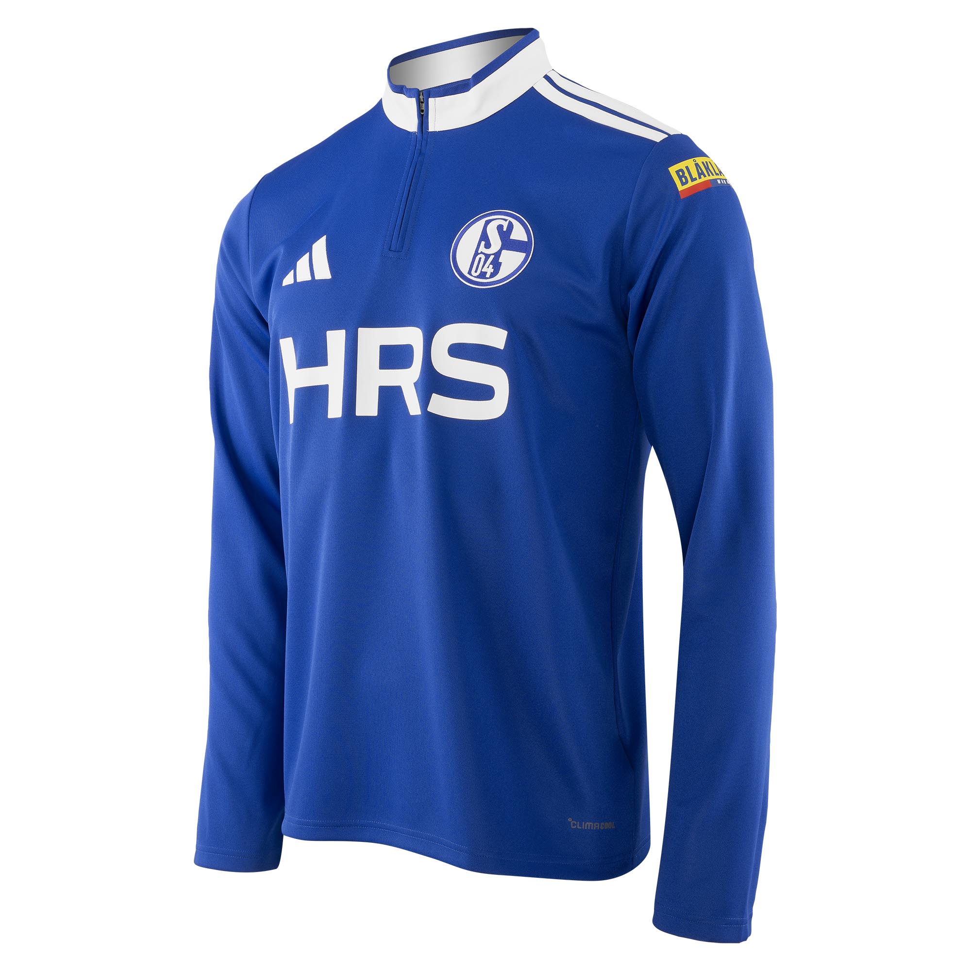 S04 Aufwärmshirt navy langarm
